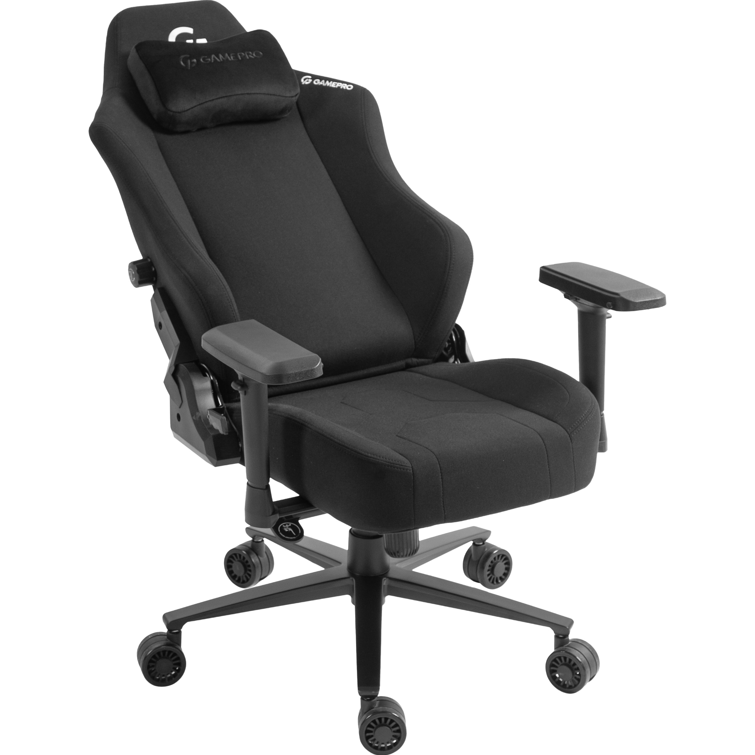 Кресло геймерское GAMEPRO GC775 Fabric Black (GC775B)
