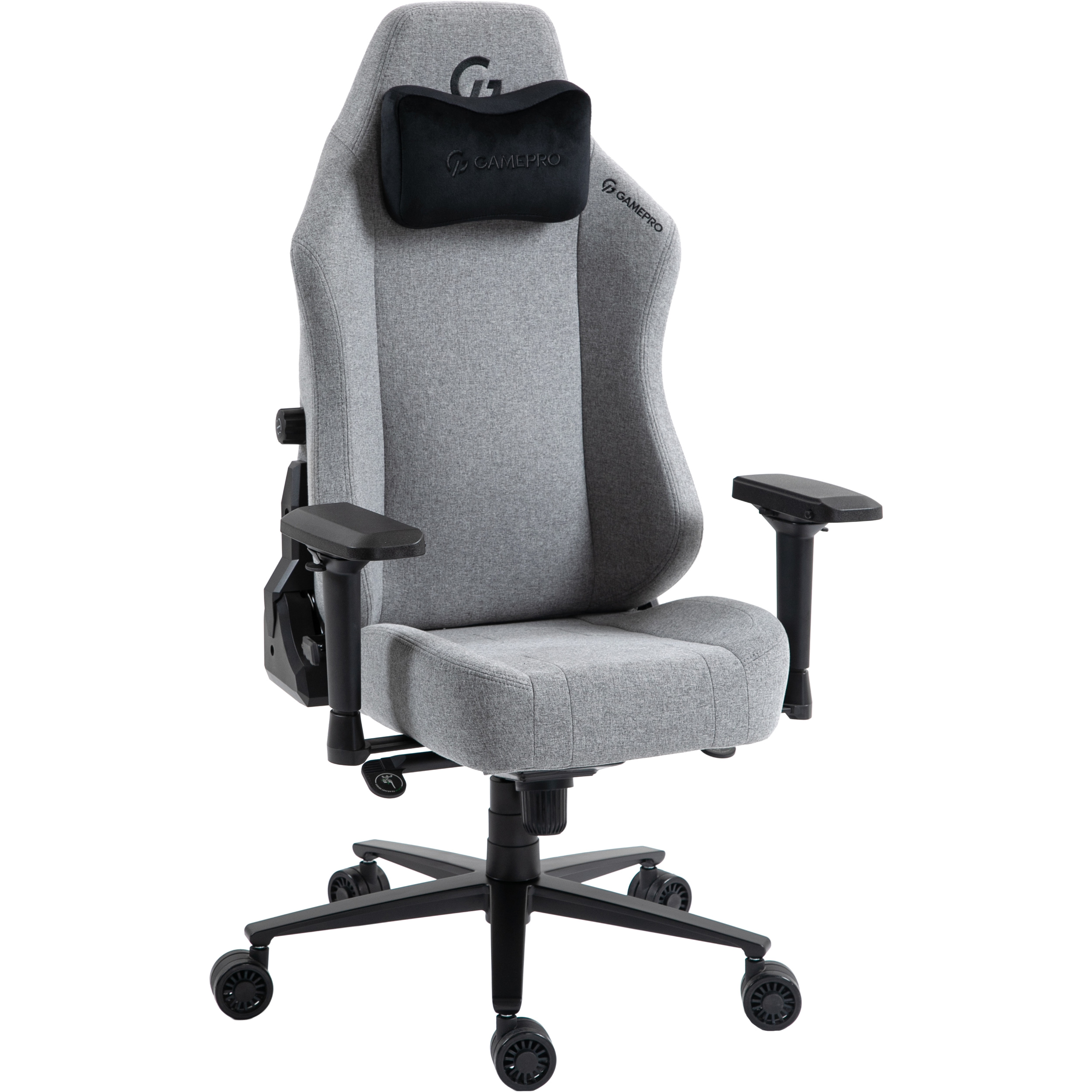 Кресло геймерское GAMEPRO GC775 Fabric Gray (GC775G)