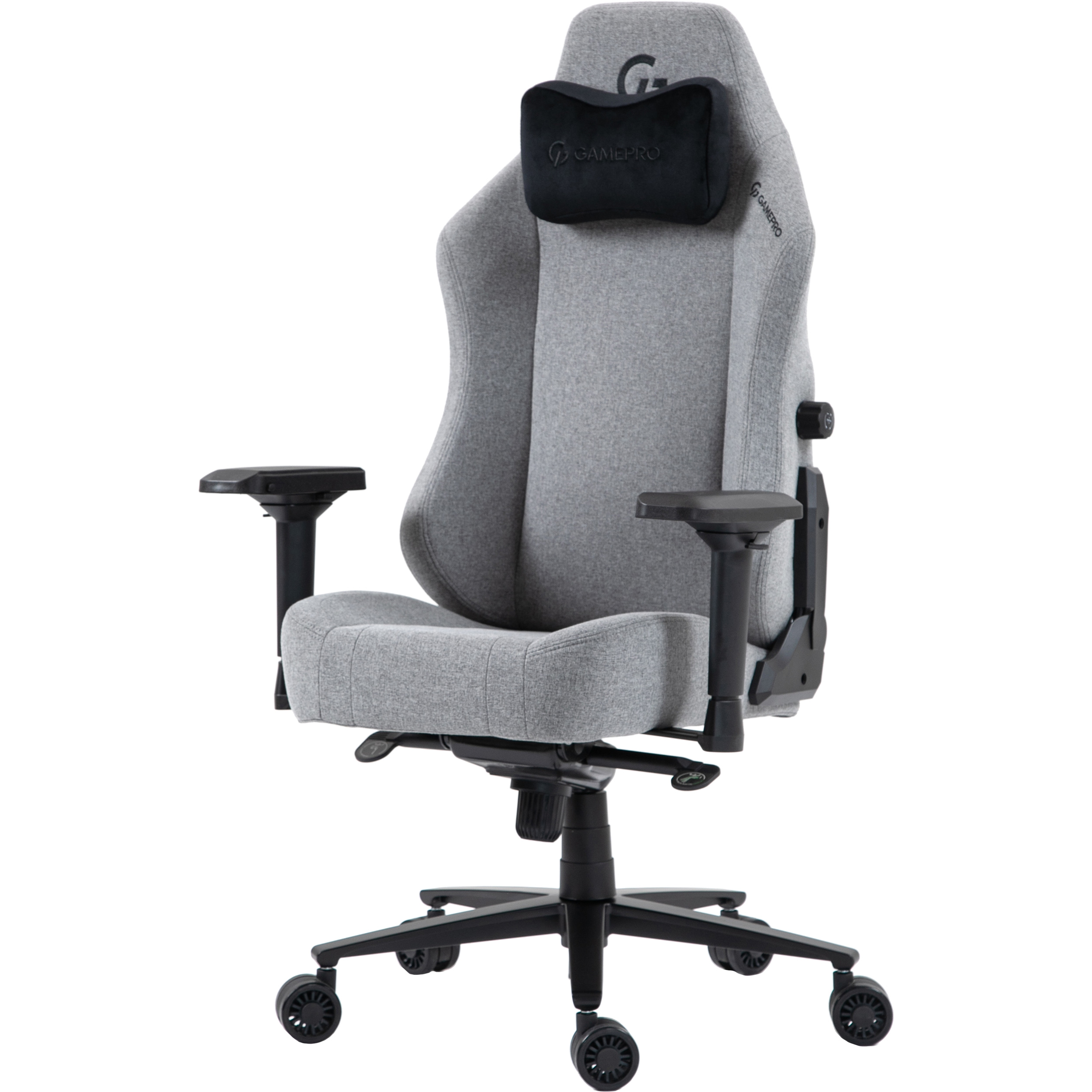 Кресло геймерское GAMEPRO GC775 Fabric Gray (GC775G)