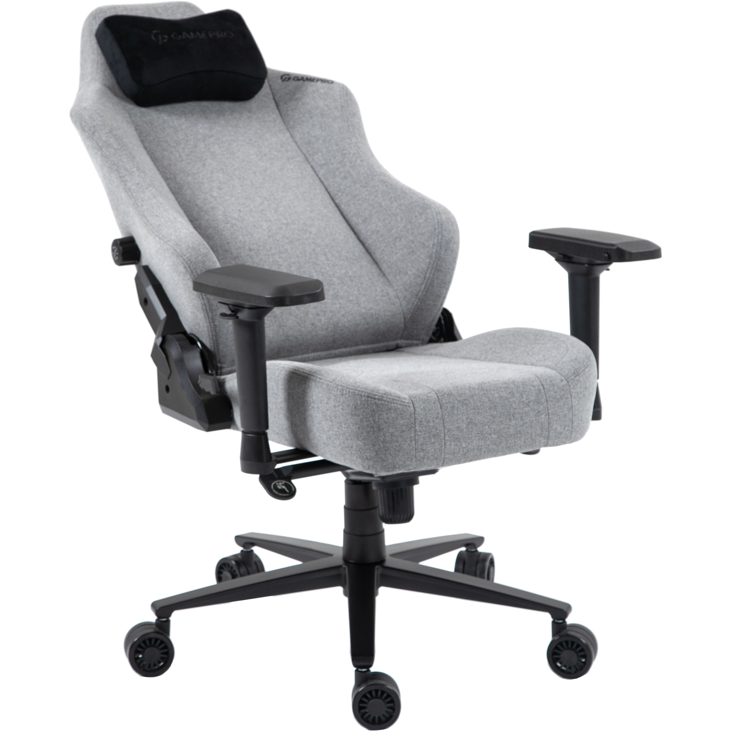 Кресло геймерское GAMEPRO GC775 Fabric Gray (GC775G)