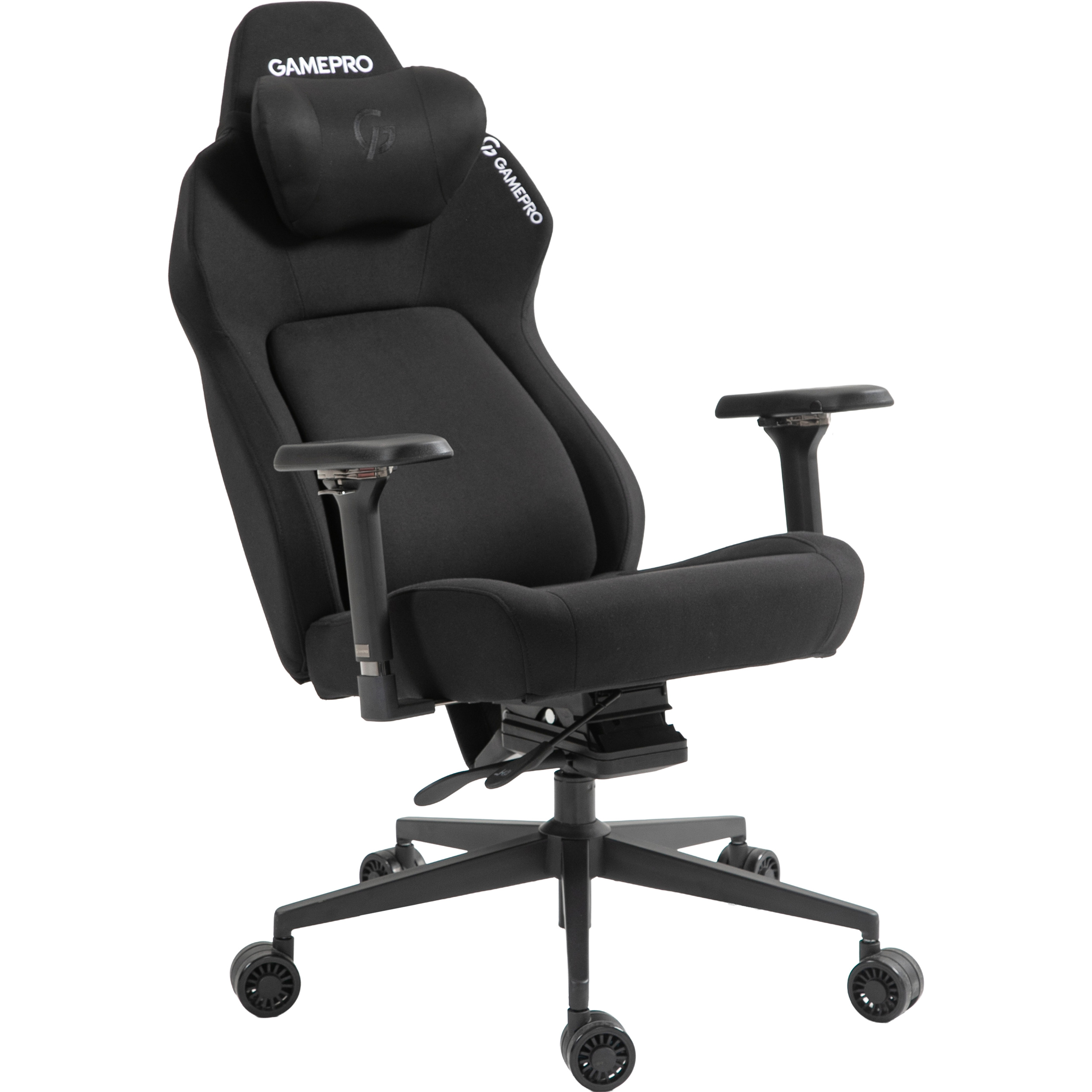 Крісло геймерське GAMEPRO GC925 Fabric Black (GC925B)