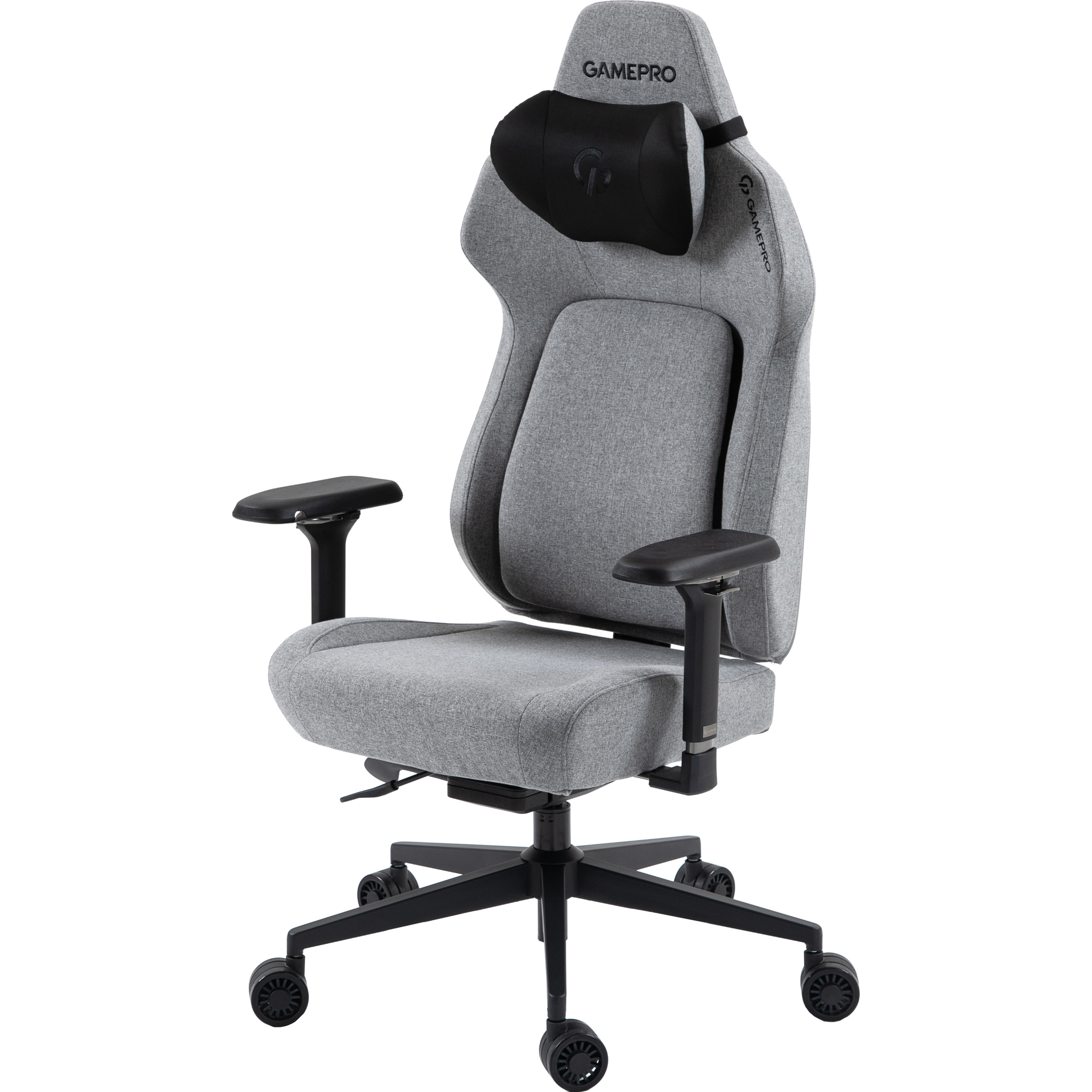 Крісло геймерське GAMEPRO GC925 Fabric Gray (GC925G)