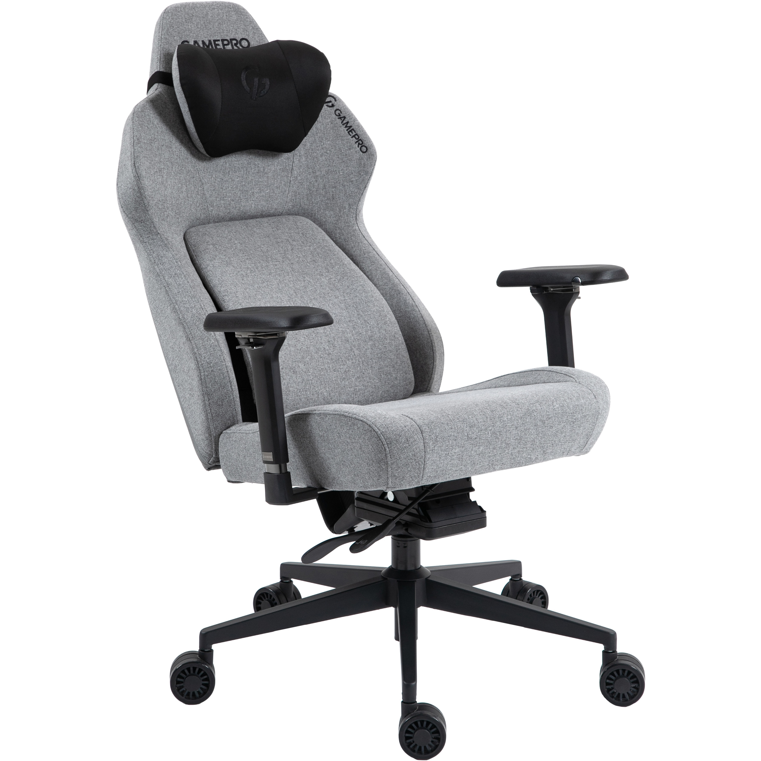 Крісло геймерське GAMEPRO GC925 Fabric Gray (GC925G)