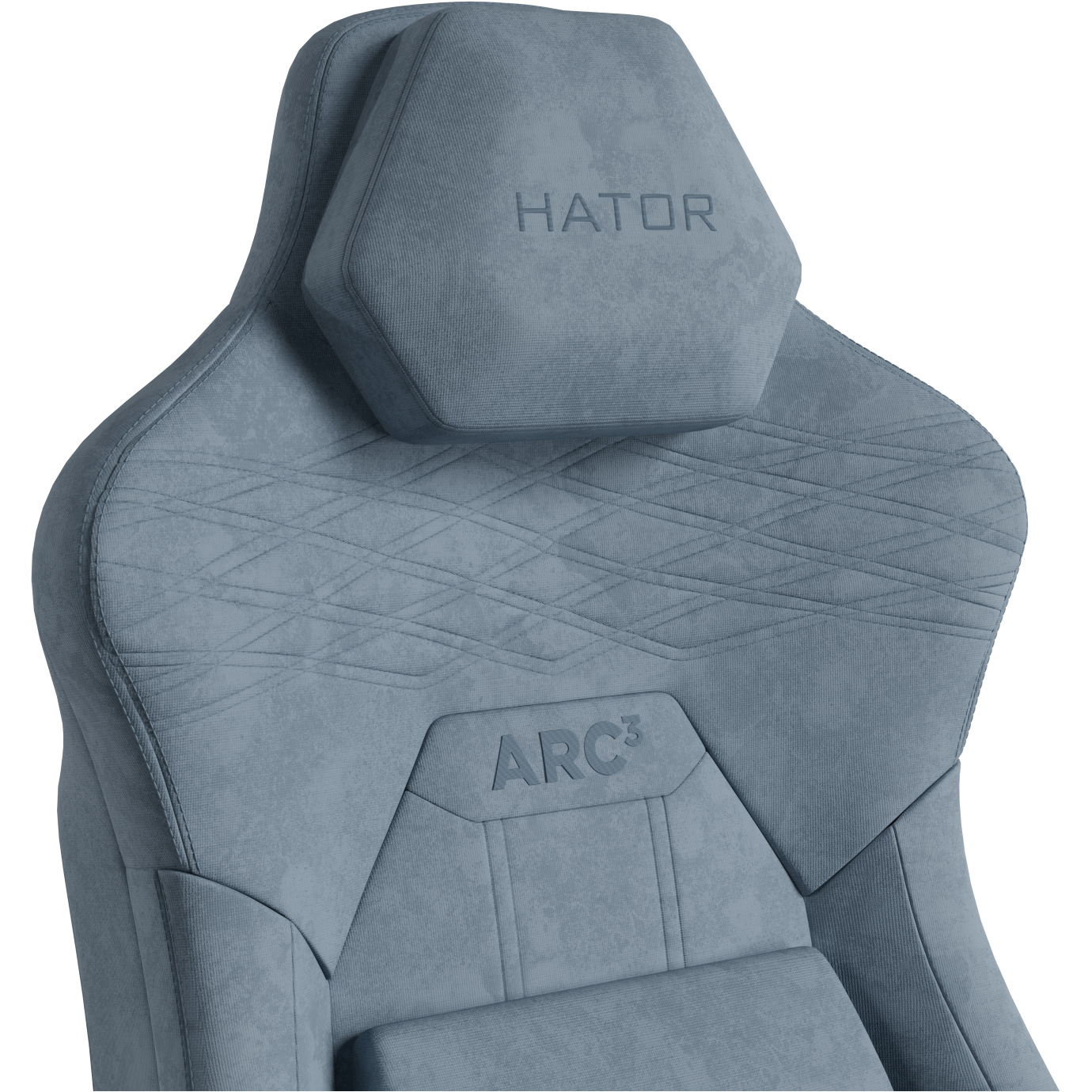 Кресло геймерское HATOR Arc 3 Velour XL Blue (HTC3445XL)