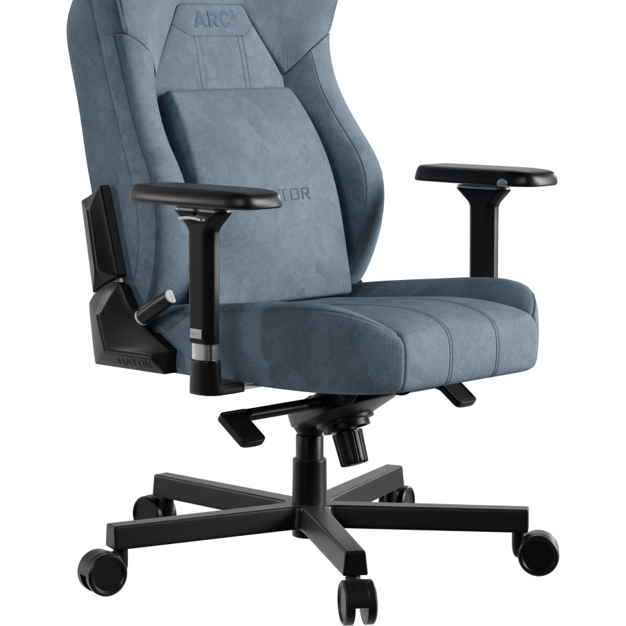 Кресло геймерское HATOR Arc 3 Velour XL Blue (HTC3445XL)