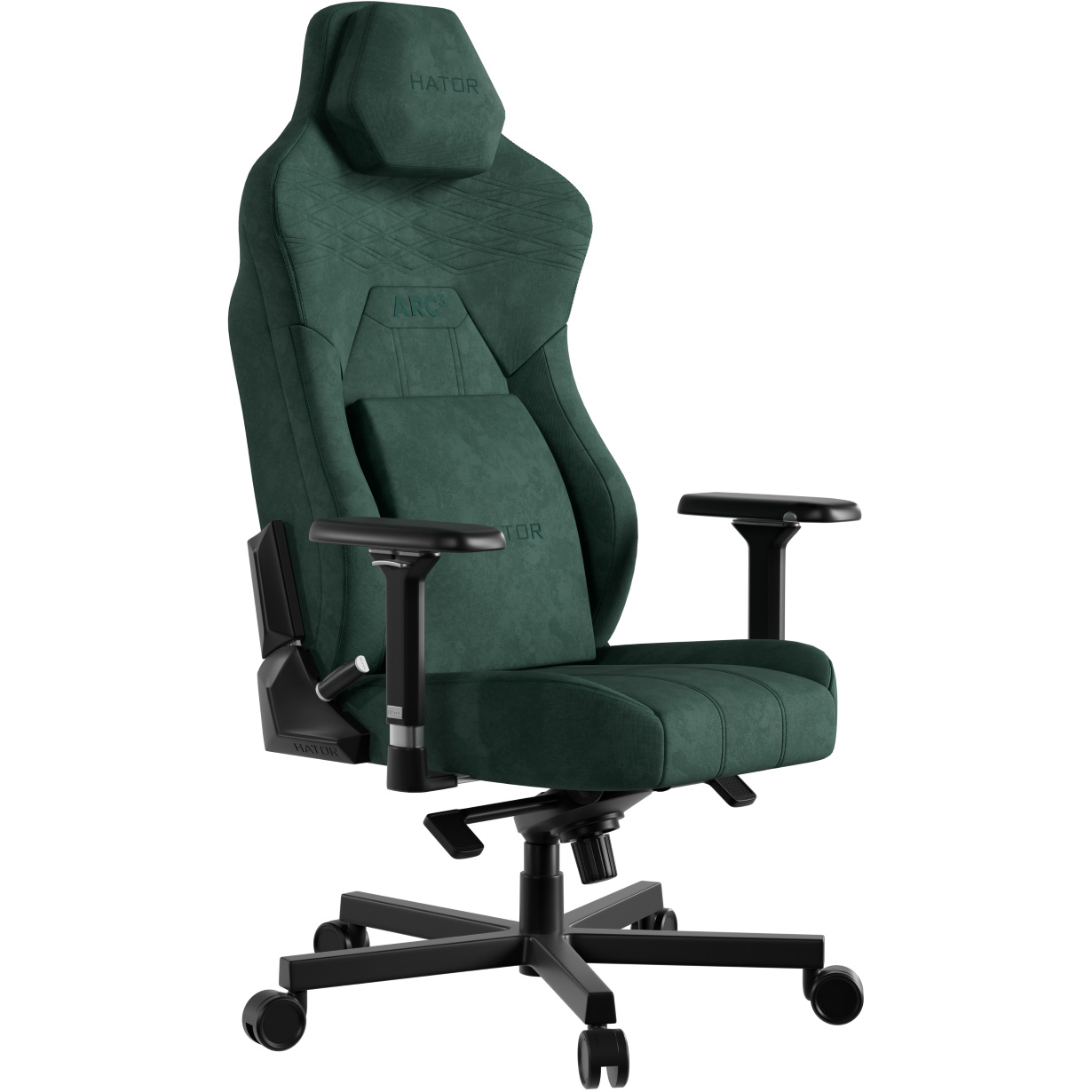 Крісло геймерське HATOR Arc 3 Velour XL Emerald (HTC3448XL)
