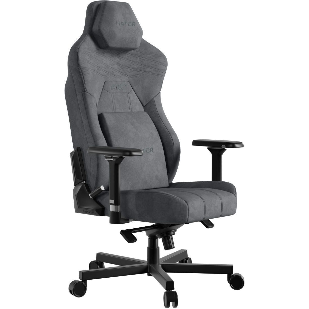 Кресло геймерское HATOR Arc 3 Velour XL Gray (HTC3446XL)