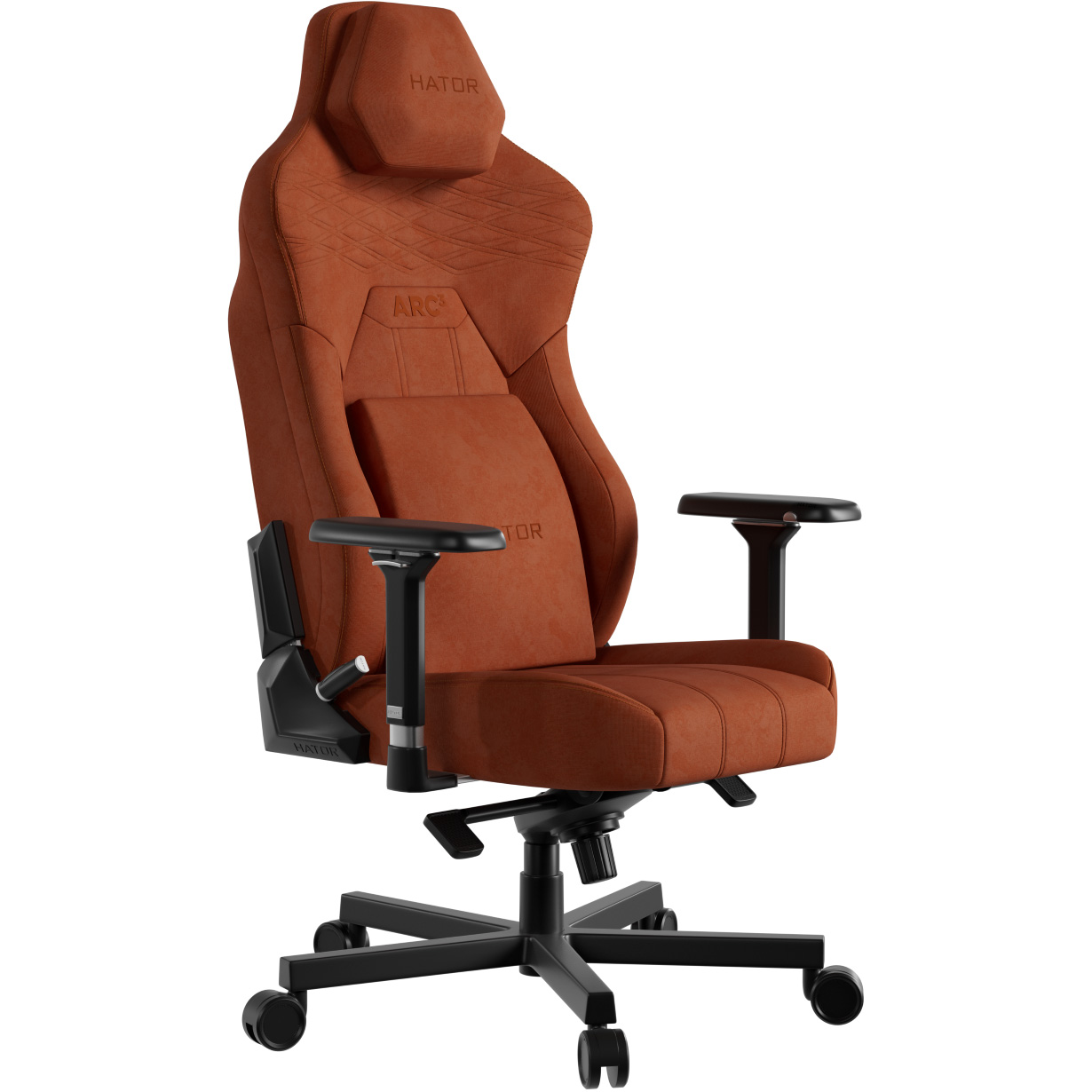 Крісло геймерське HATOR Arc 3 Velour XL Orange (HTC3449XL)