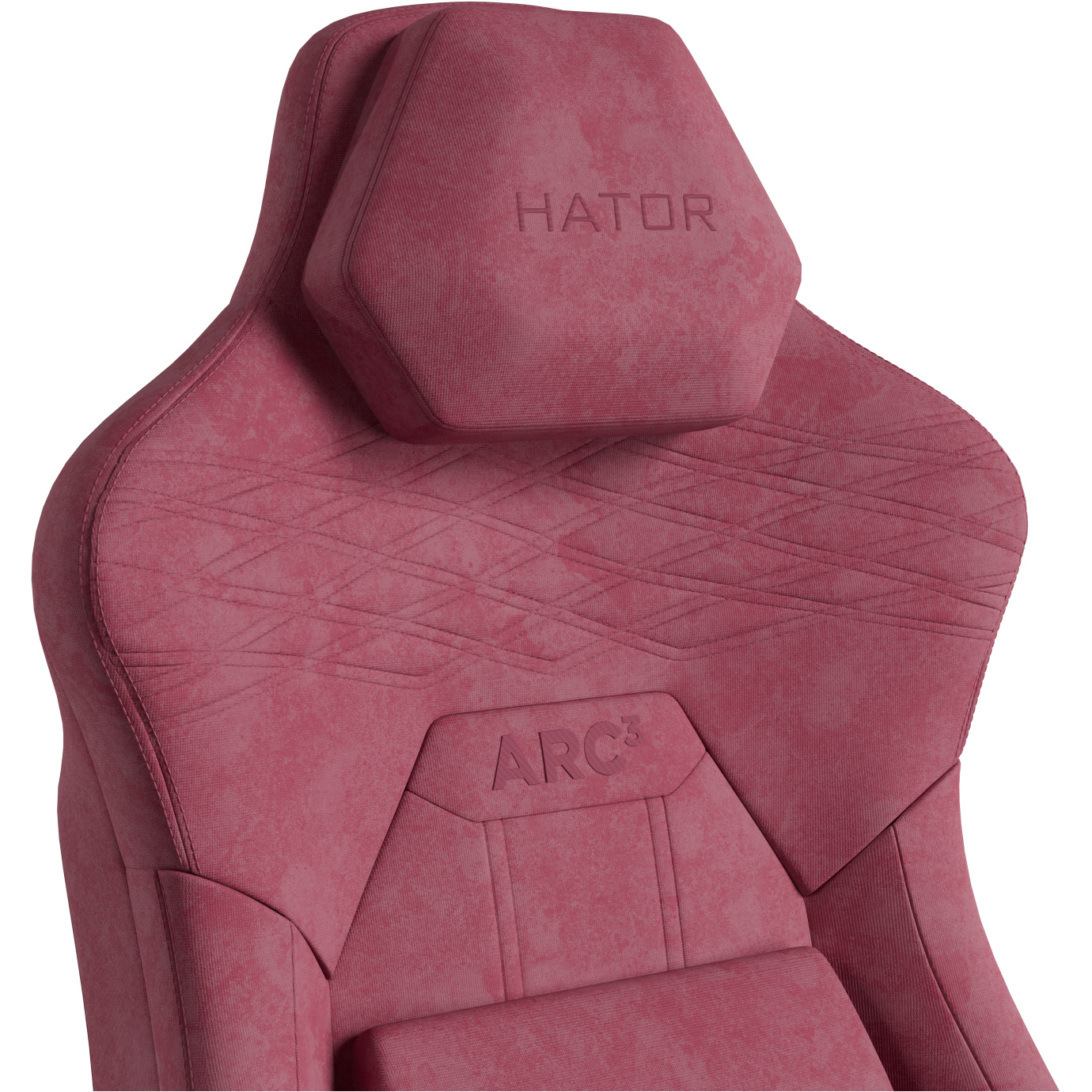 Крісло геймерське HATOR Arc 3 Velour XL Orchid Pink (HTC3444XL)