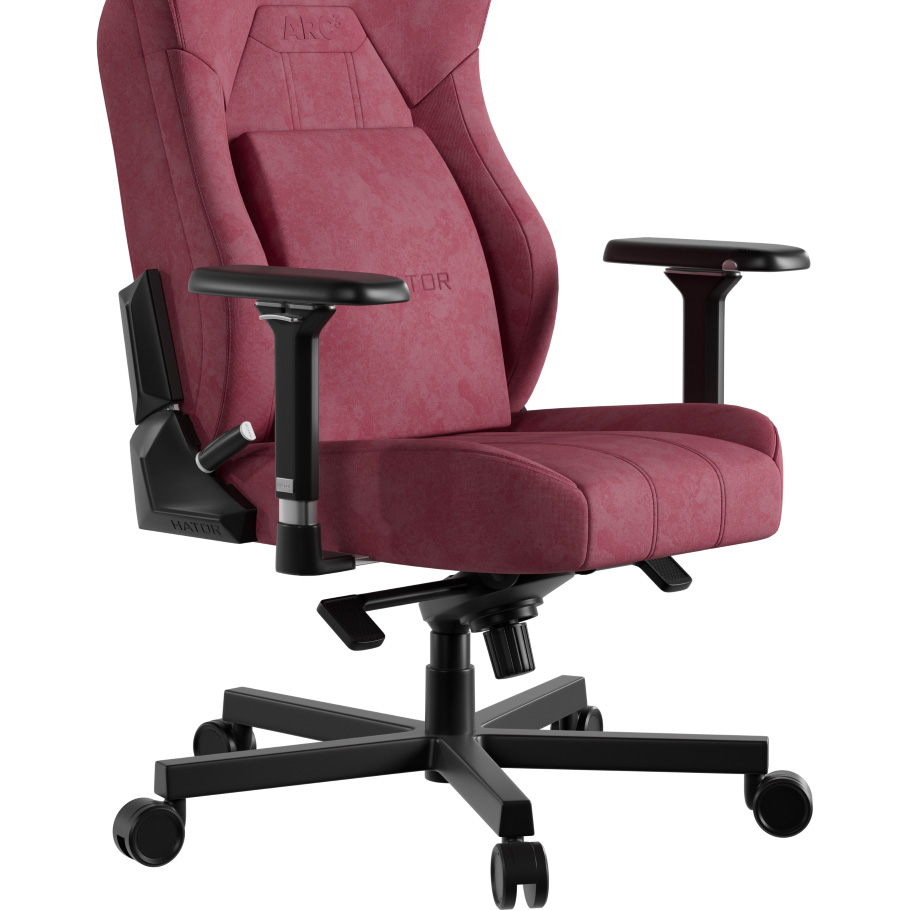 Крісло геймерське HATOR Arc 3 Velour XL Orchid Pink (HTC3444XL)