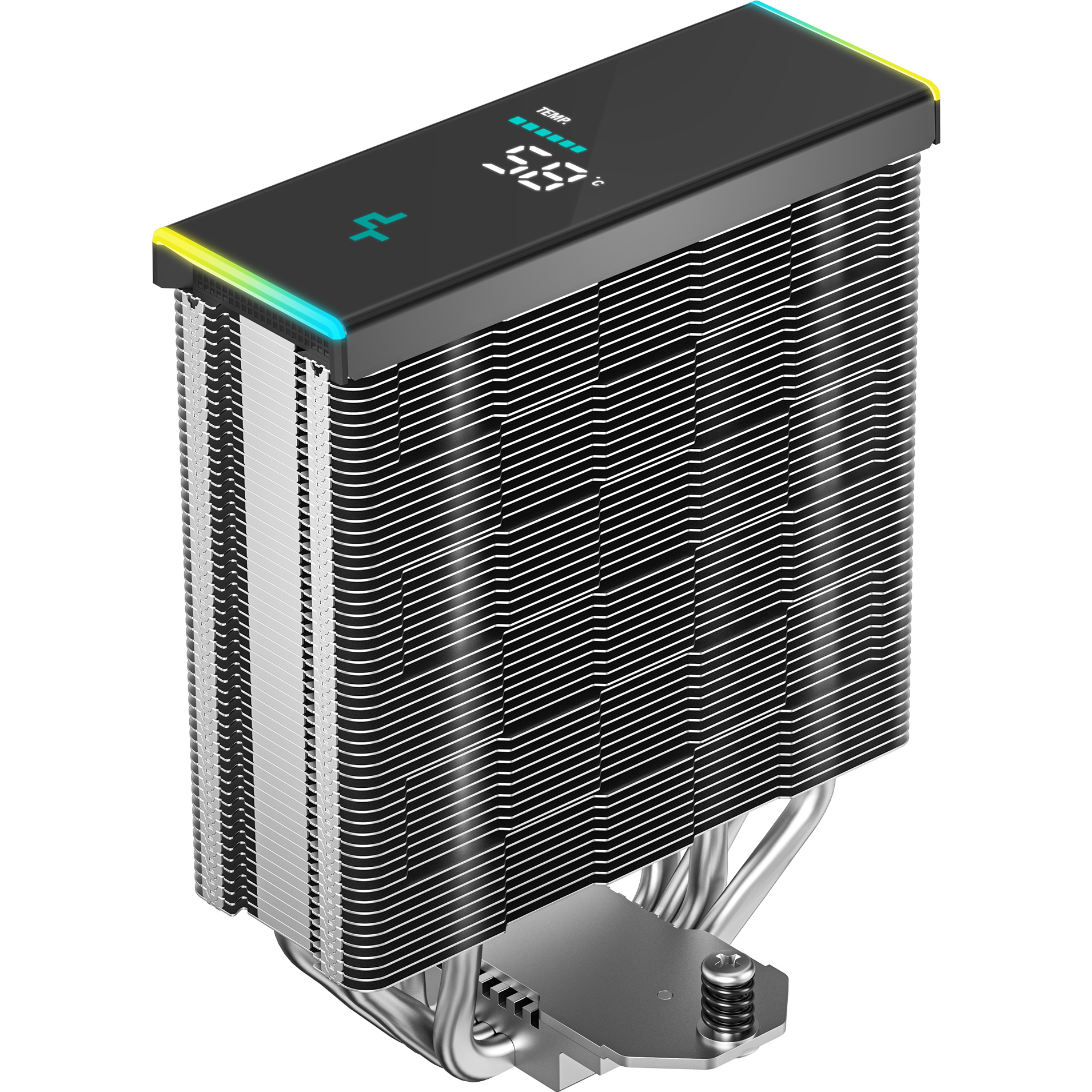 Кулер для процессора DEEPCOOL AK400 Digital SE Black (R-AK400-BKADMN-GJD)