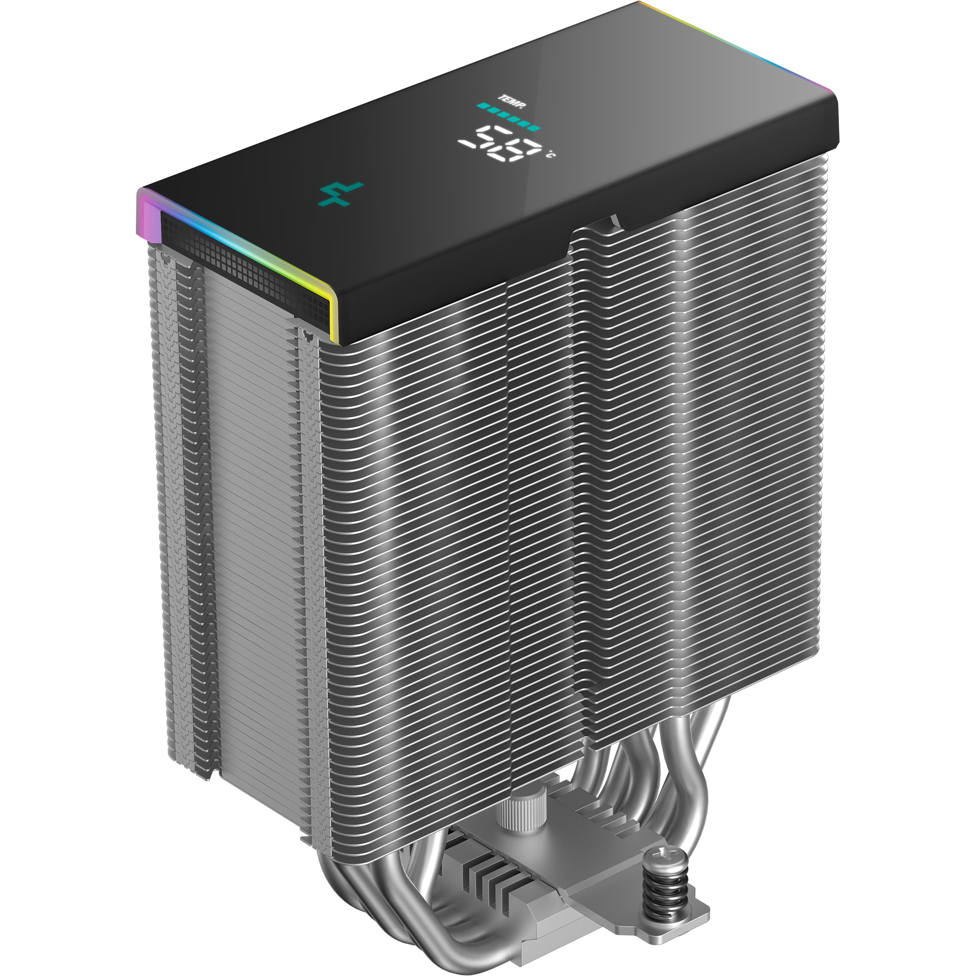 Кулер для процессора DEEPCOOL AK500S Digital SE Black (R-AK500S-BKADMN-GJD)