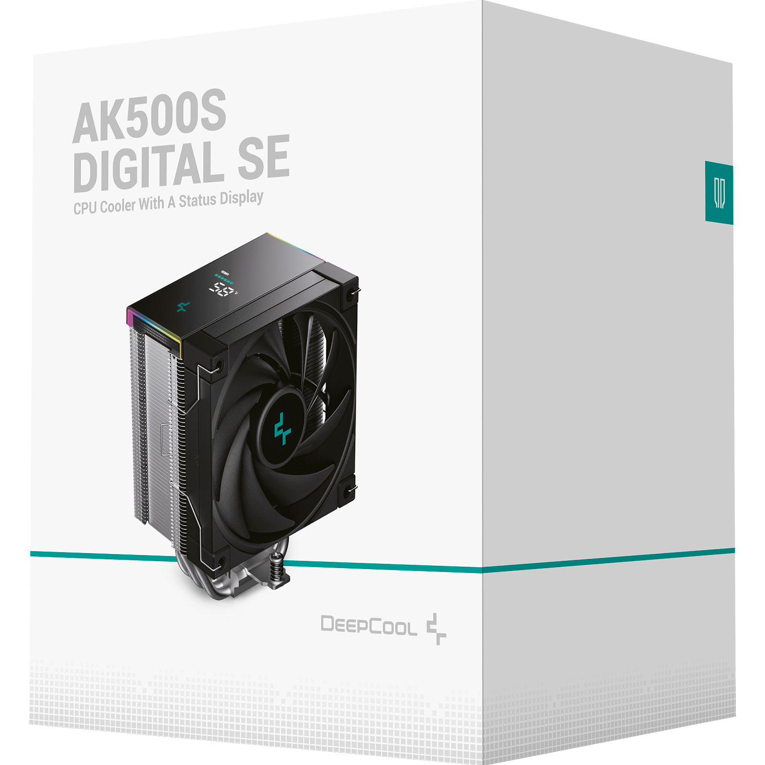 Кулер для процессора DEEPCOOL AK500S Digital SE Black (R-AK500S-BKADMN-GJD)