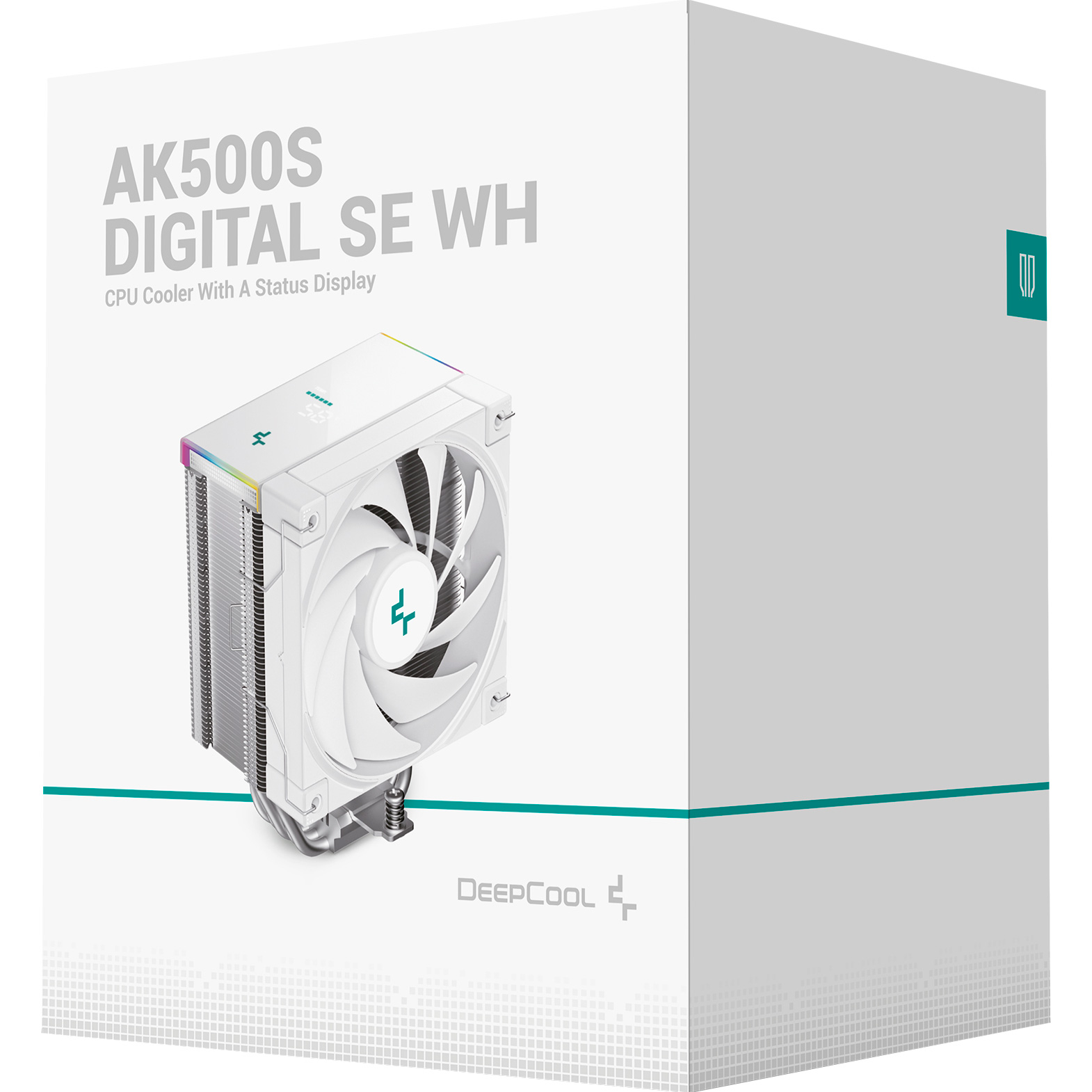 Кулер для процессора DEEPCOOL AK500S Digital SE White (R-AK500S-WHADMN-GJD)