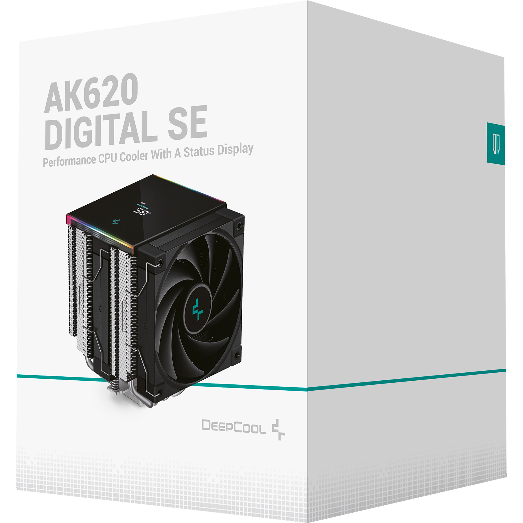 Кулер для процессора DEEPCOOL AK620 Digital SE Black (R-AK620-BKADMN-GJD)