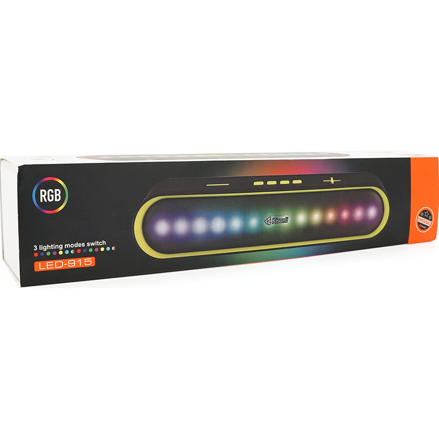 Портативная колонка KISONLI LED-915 Orange