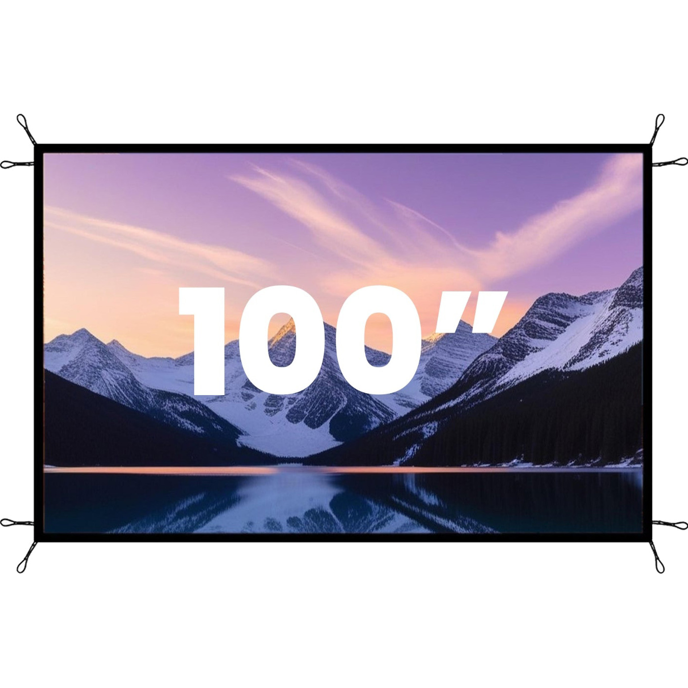 Проекционный экран YABER 100INCH 221.5x124.5см