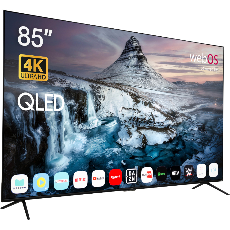 Телевизор VINGA 85" QLED 4K S85UHD25QWEB