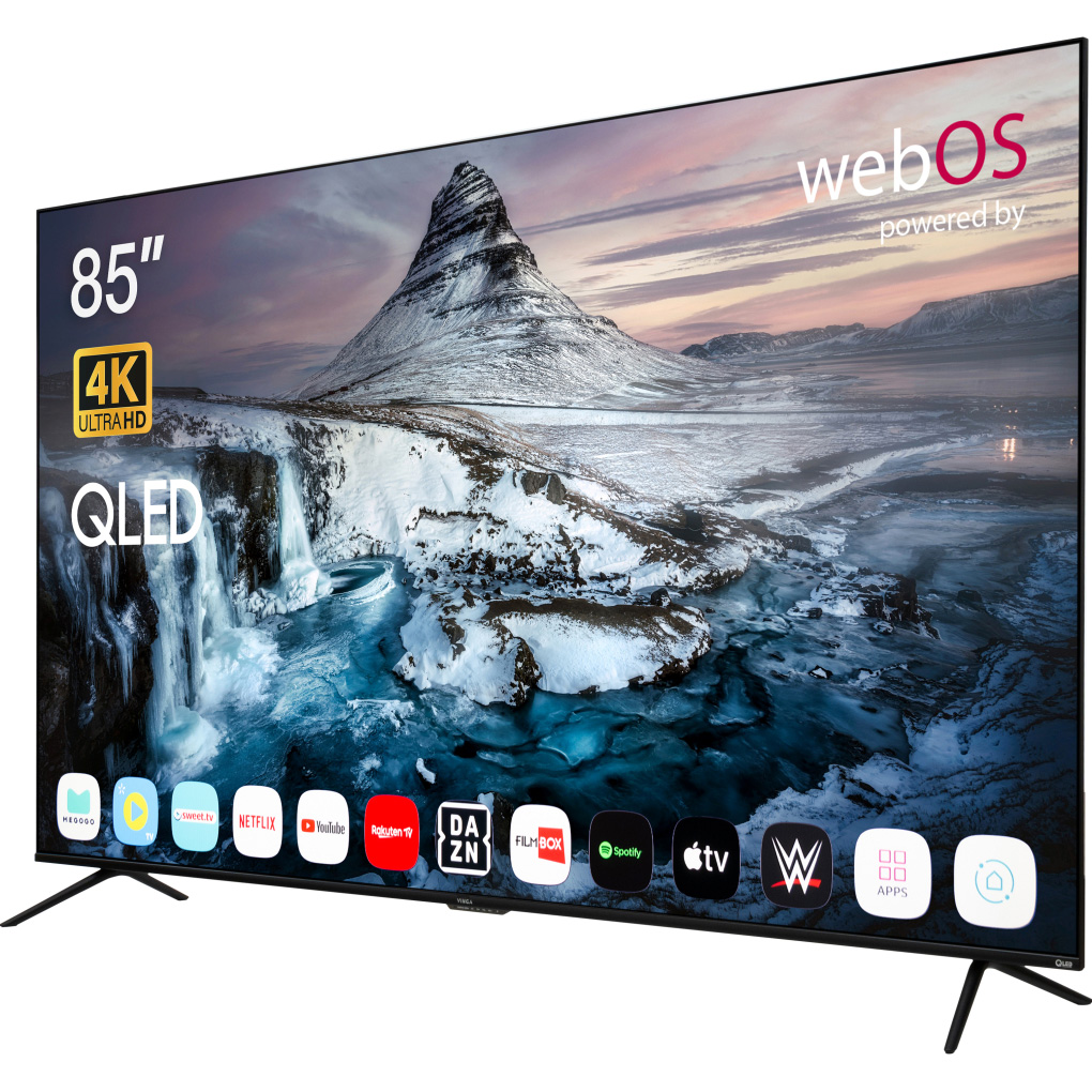 Телевизор VINGA 85" QLED 4K S85UHD25QWEB