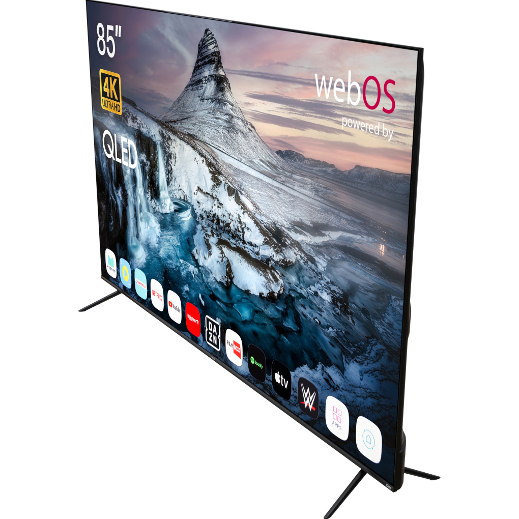 Телевизор VINGA 85" QLED 4K S85UHD25QWEB