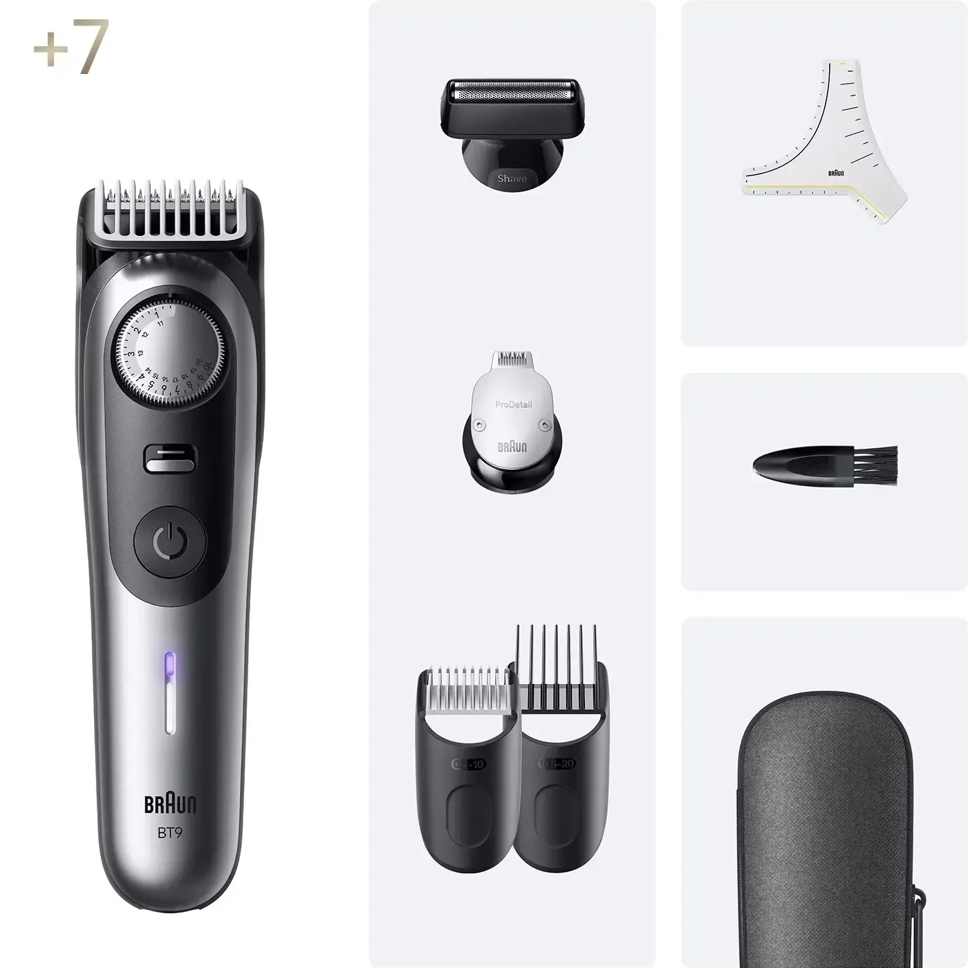 Триммер для бороды и усов BRAUN BT9520 (80789785)