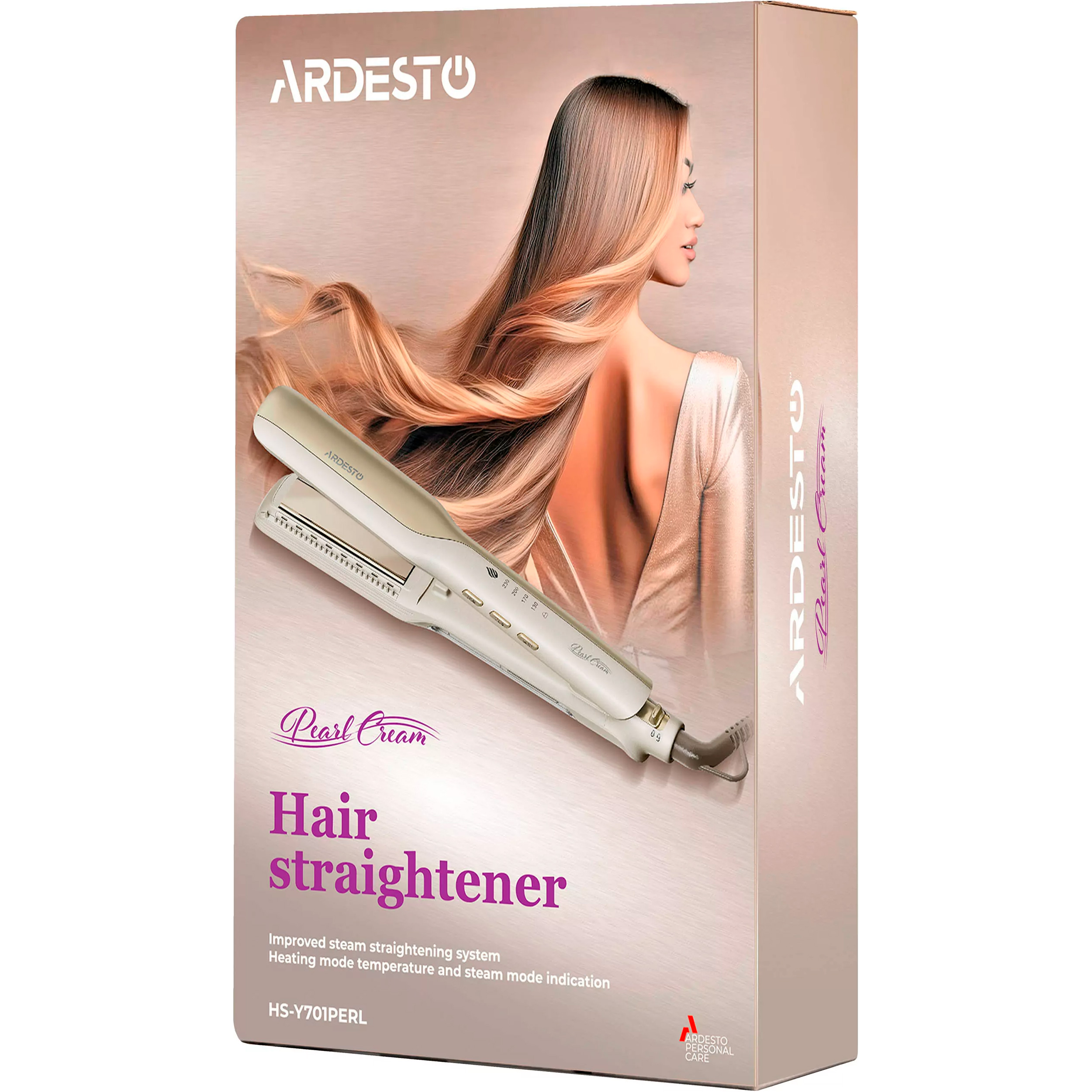 Випрямляч для волосся ARDESTO Pearl Cream