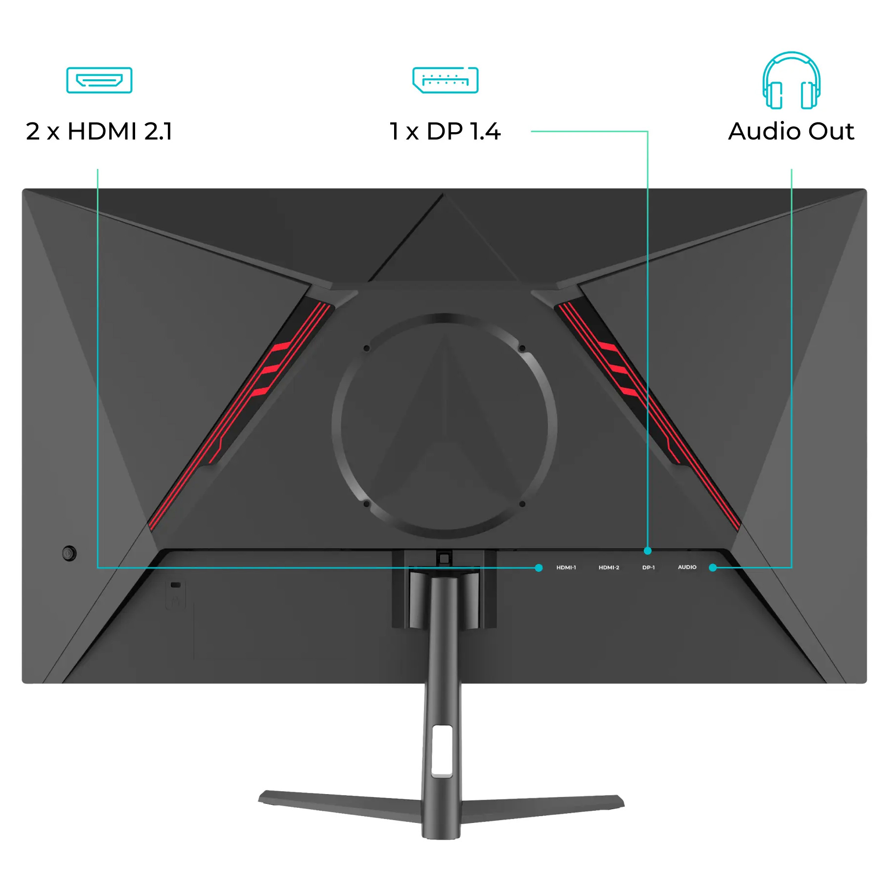 Монітор 24.5" QUBE Overlord G25F240