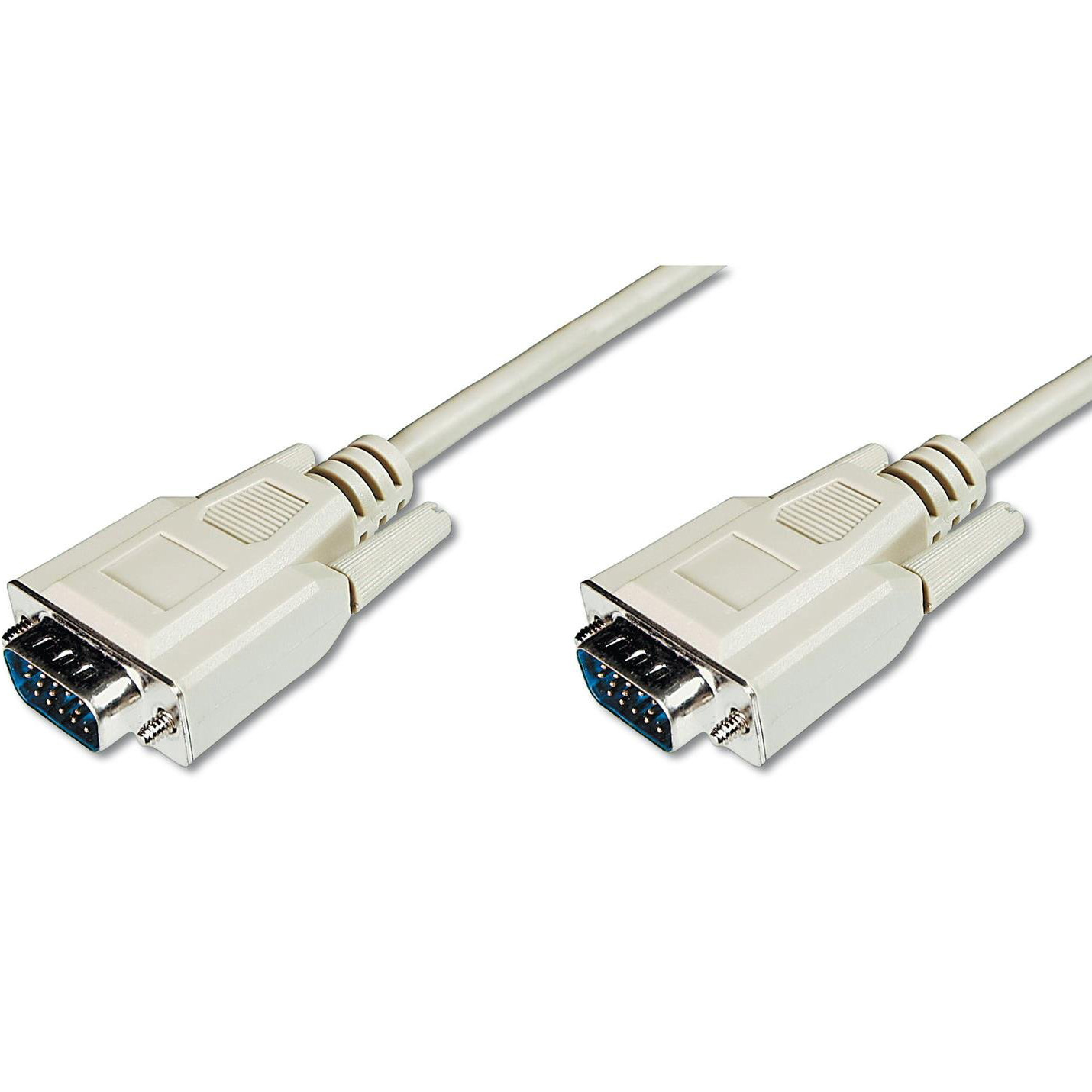 Кабель DIGITUS VGA 1.8м White (AK-310100-018-E)