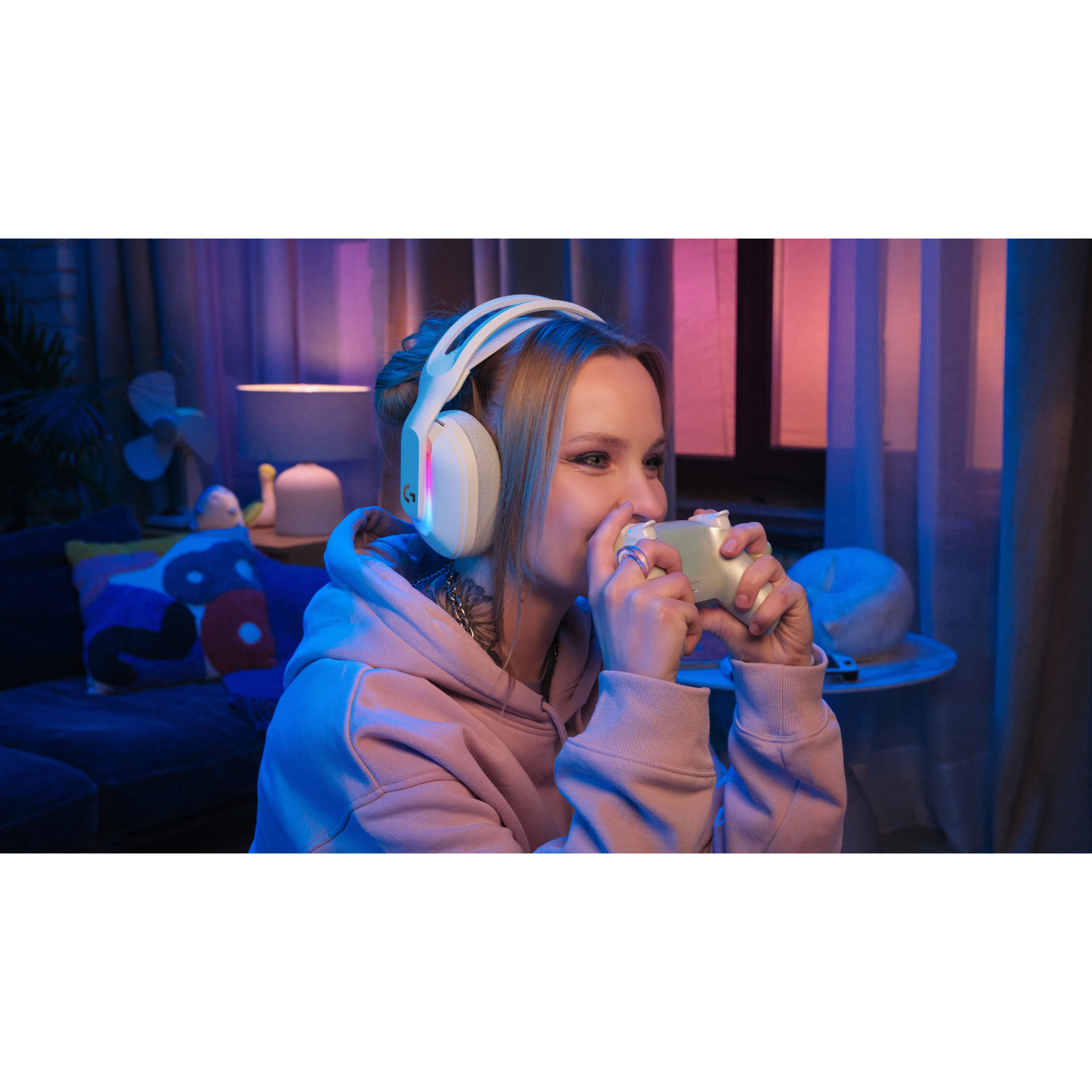 Навушники геймерскі LOGITECH G Astro A20 X White (939-002253)