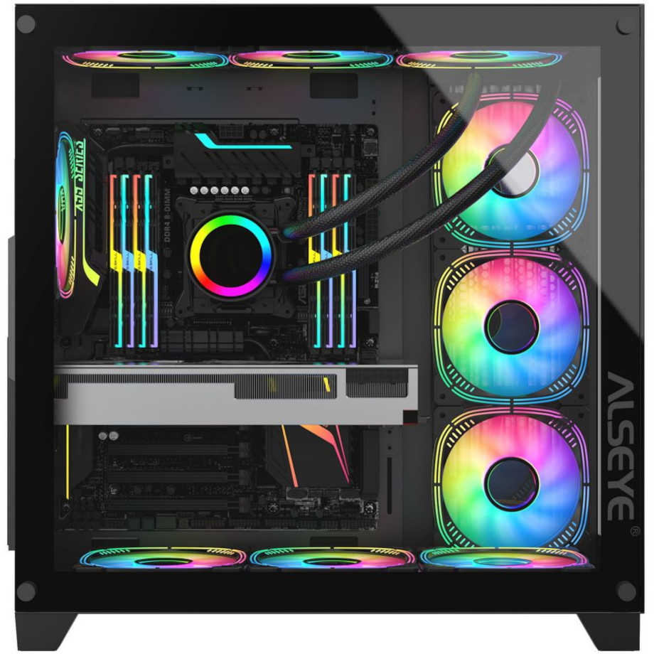 Корпус ALSEYE Knight Black (AS.07.0134)