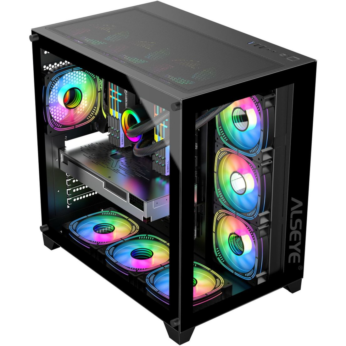 Корпус ALSEYE Knight Black (AS.07.0134)