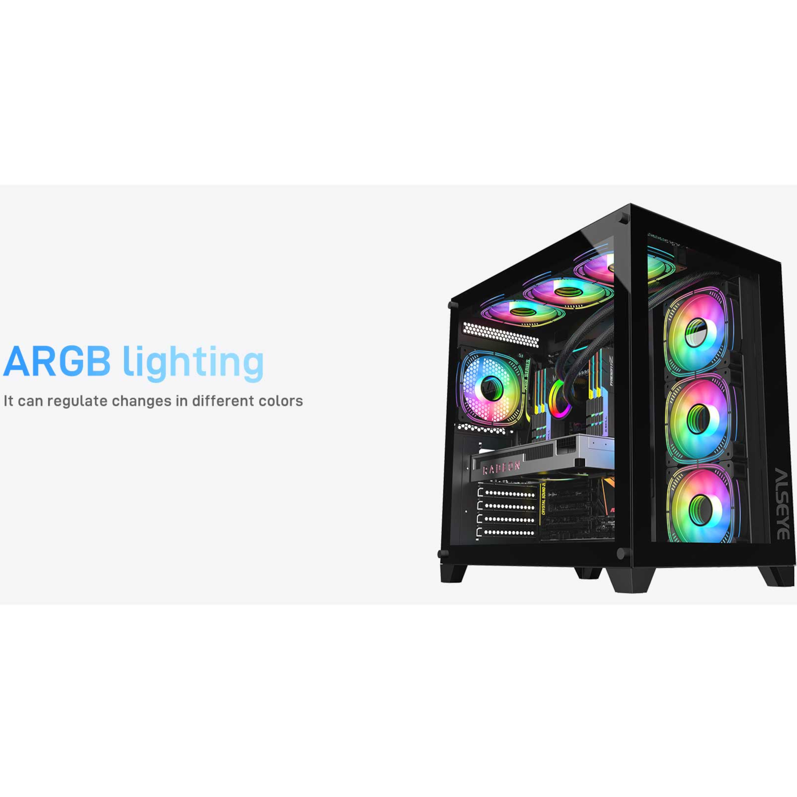 Корпус ALSEYE Knight Black (AS.07.0134)