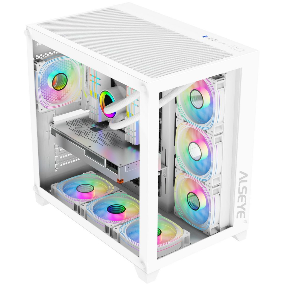 Корпус ALSEYE Knight White (AS.07.0135)