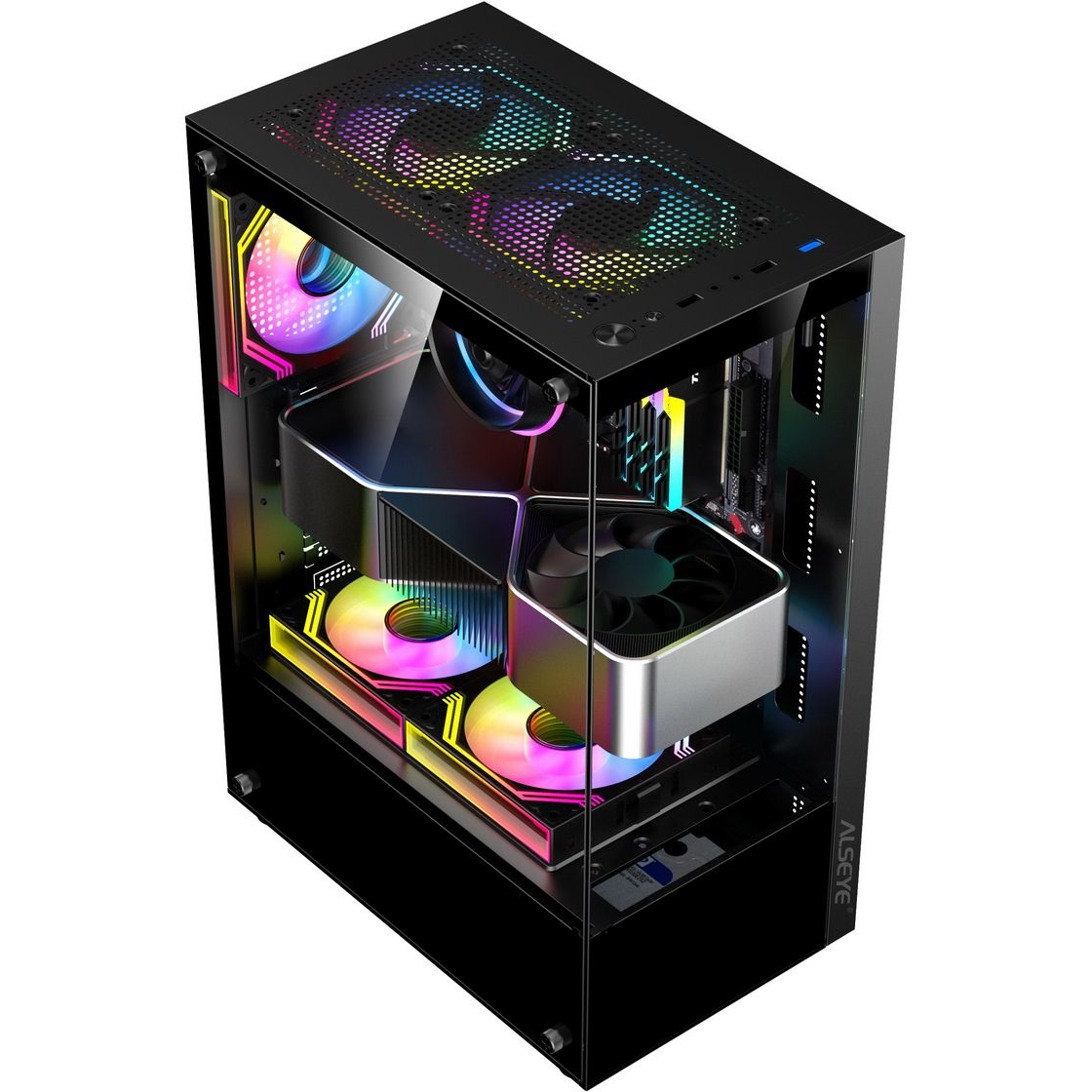 Корпус ALSEYE Spider Black (AS.07.0136)