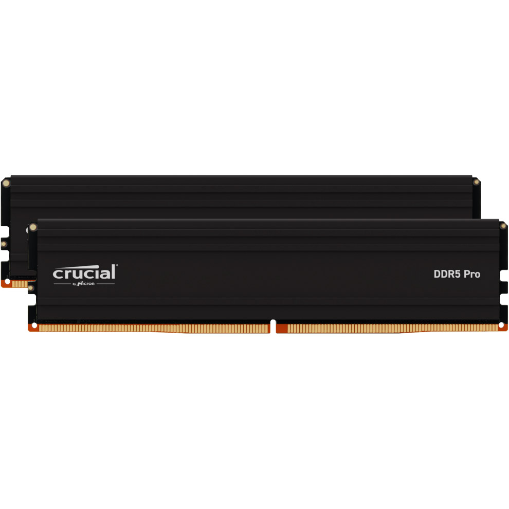 Модуль пам'яті CRUCIAL DDR5 Pro DDR5 5600MHz 128GB Kit 2x64GB (CP2K64G56C46U5)