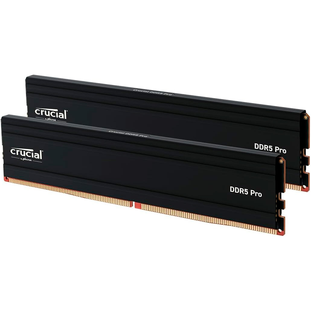 Модуль пам'яті CRUCIAL DDR5 Pro DDR5 5600MHz 128GB Kit 2x64GB (CP2K64G56C46U5)
