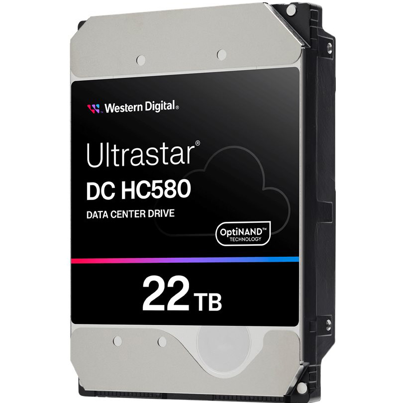 Жёсткий диск 3.5" WD Ultrastar DC HC580 22TB SATA/512MB (WUH722422ALE6L4/0F62785)