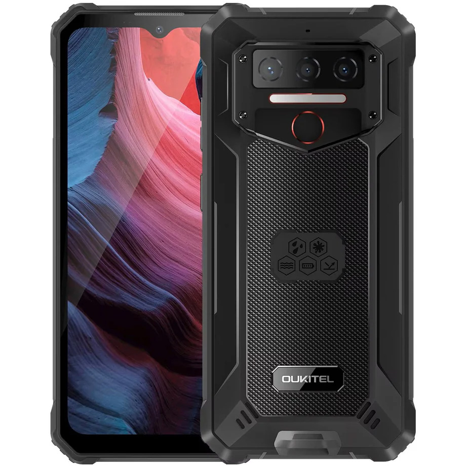 Смартфон OUKITEL WP23 Plus 8/256GB Midnight Black (6931940794367)
