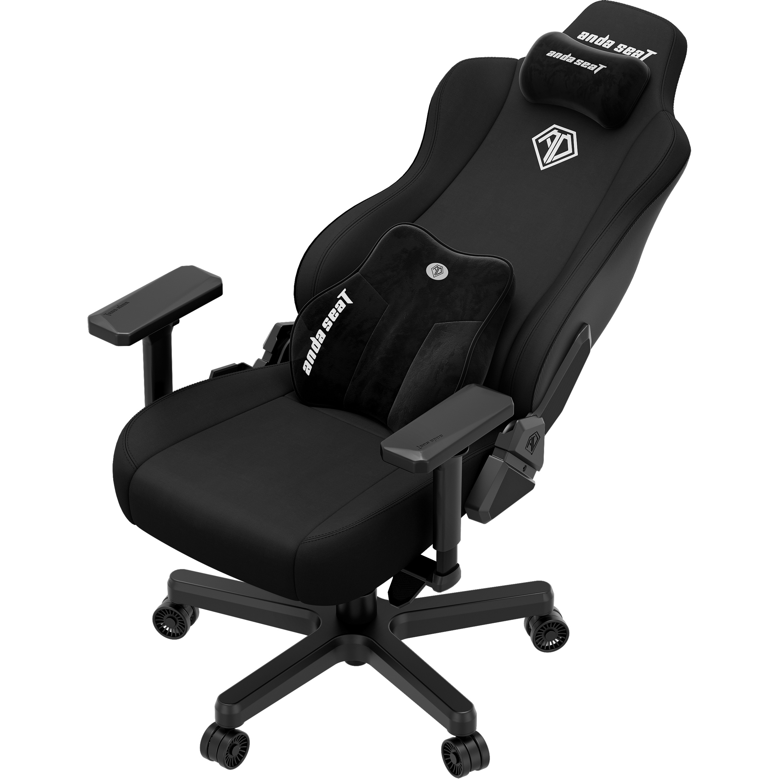 Крісло геймерське ANDA SEAT Kaiser 3E XL Black Fabric