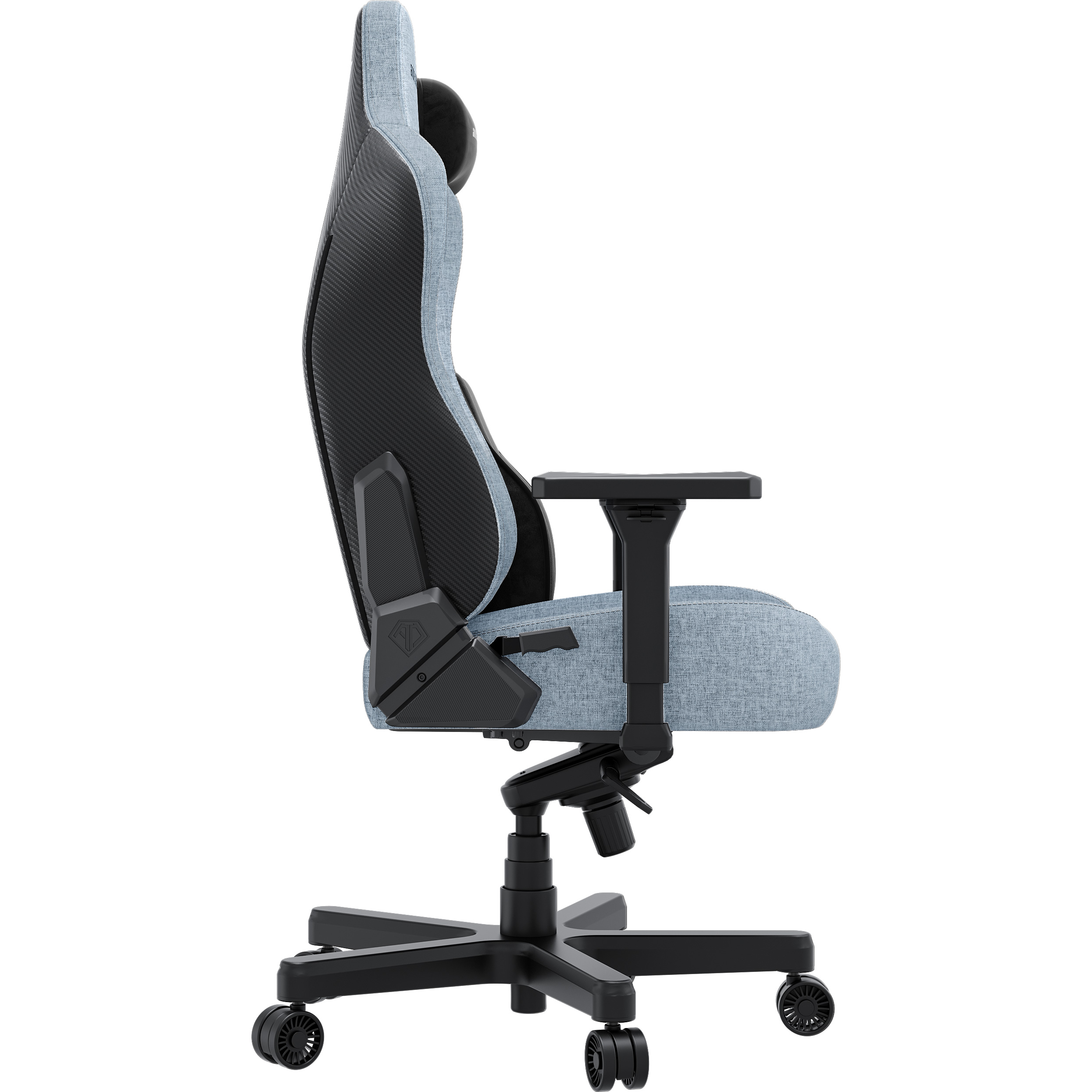 Крісло геймерське ANDA SEAT Kaiser 3E Fabric XL Gray Blue