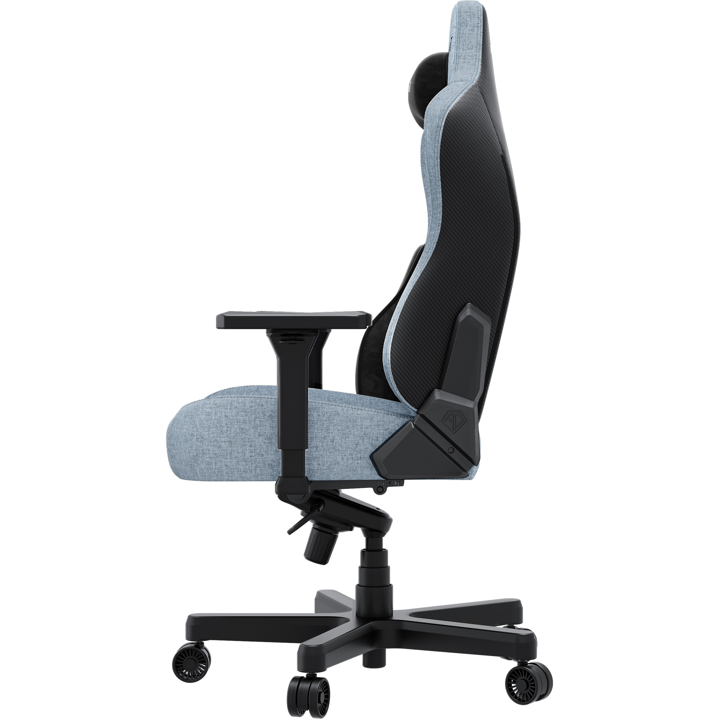 Крісло геймерське ANDA SEAT Kaiser 3E Fabric XL Gray Blue