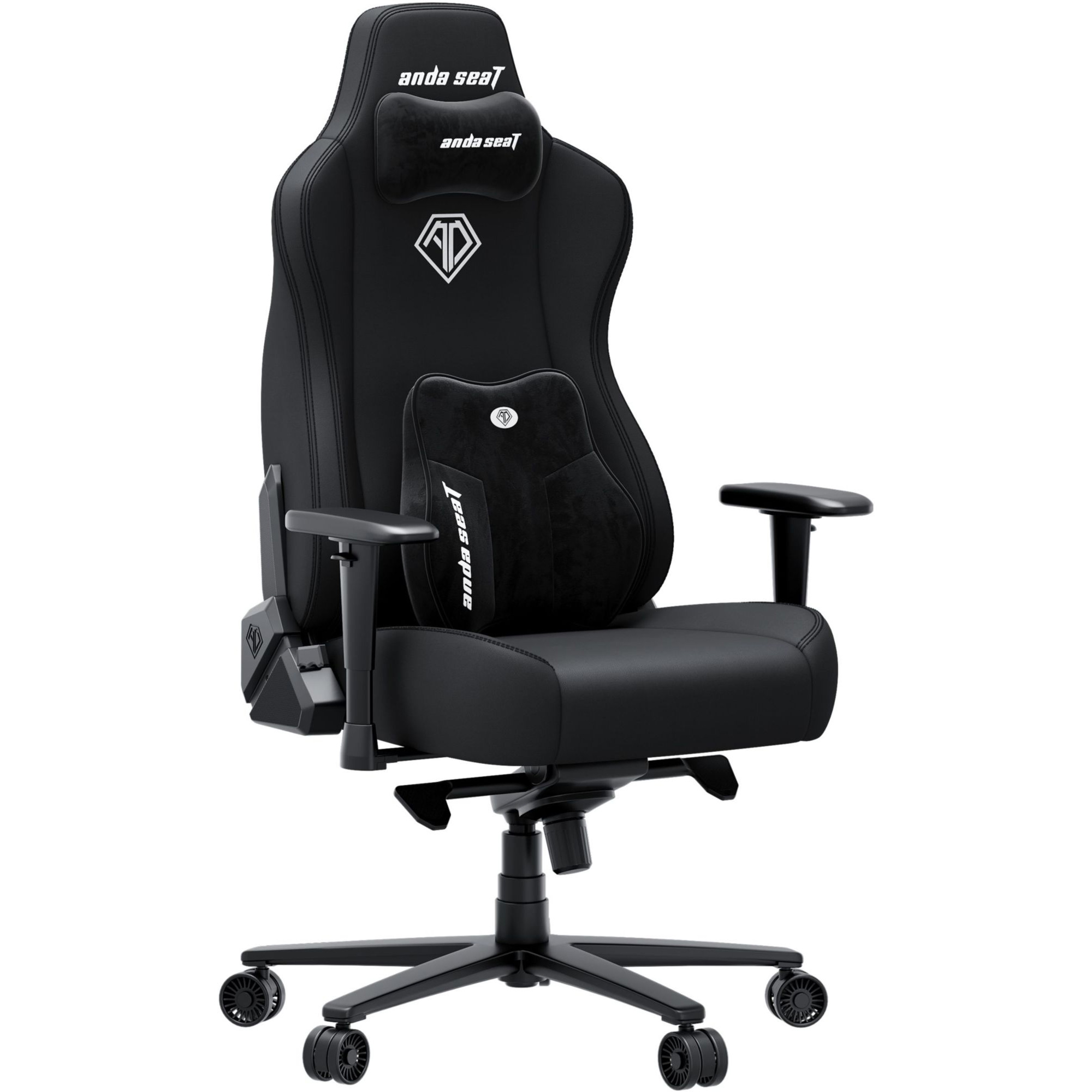 Крісло геймерське ANDA SEAT Novis Plus XL Black Fabric