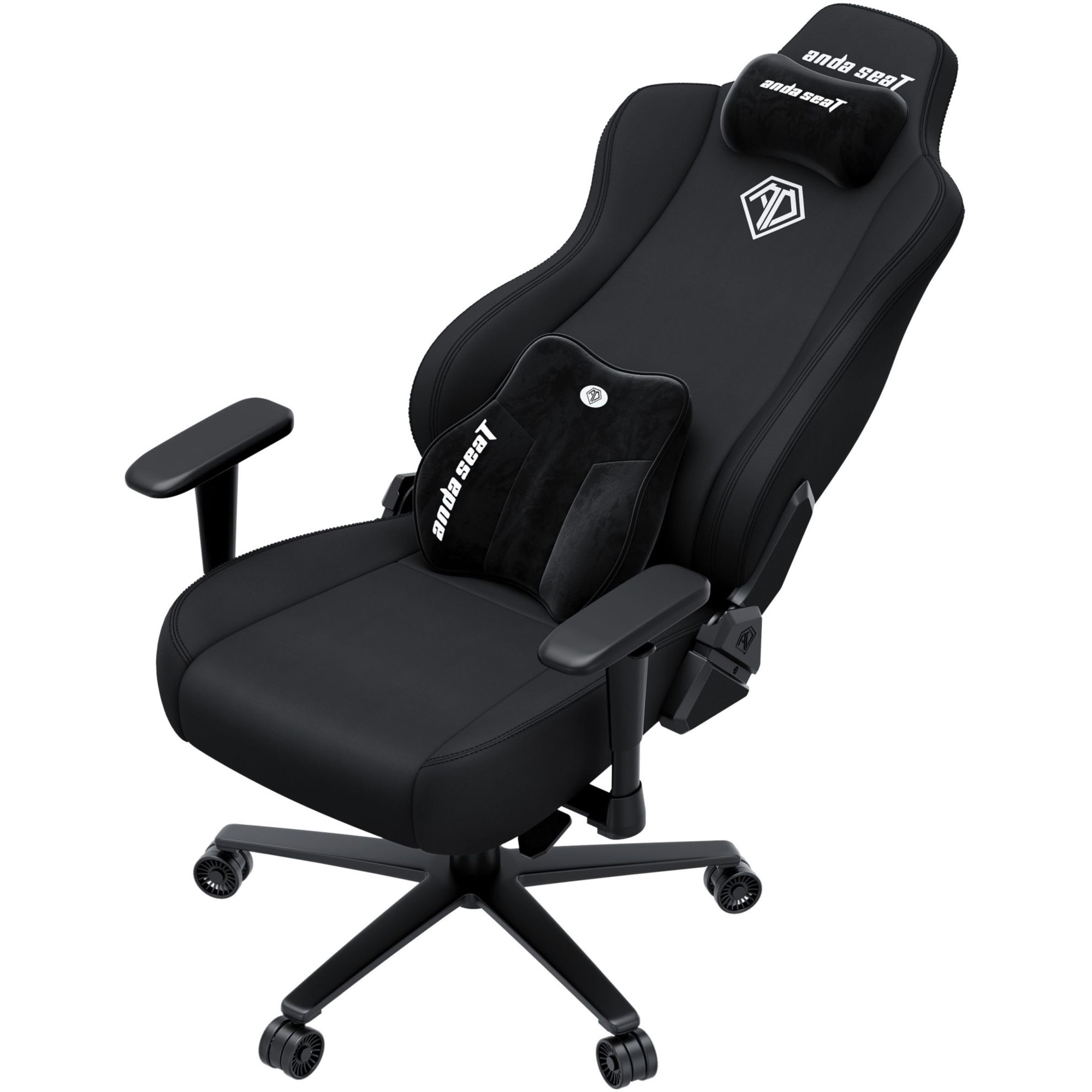 Крісло геймерське ANDA SEAT Novis Plus XL Black Fabric