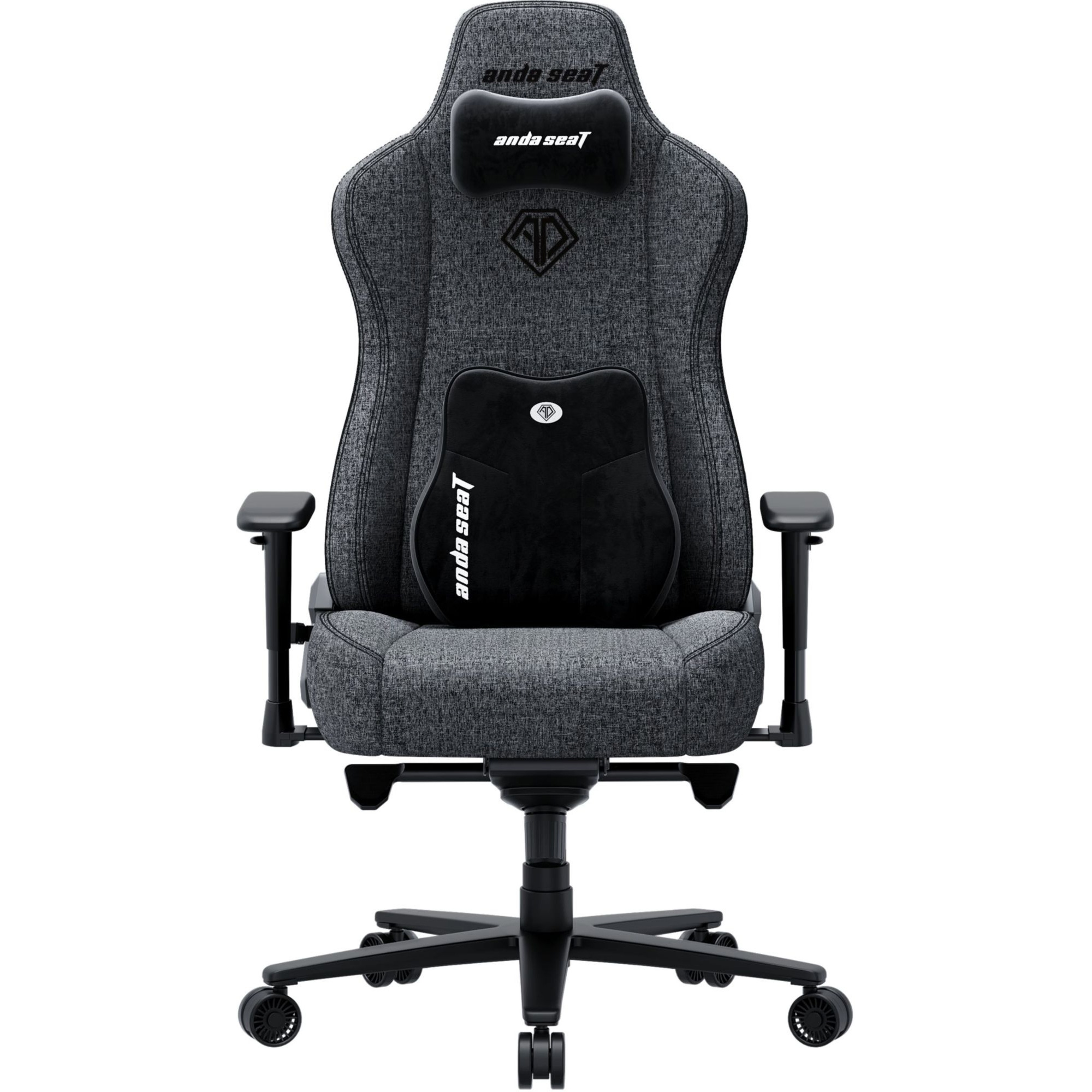 Кресло геймерское ANDA SEAT Novis Plus XL Dark Gray Fabric