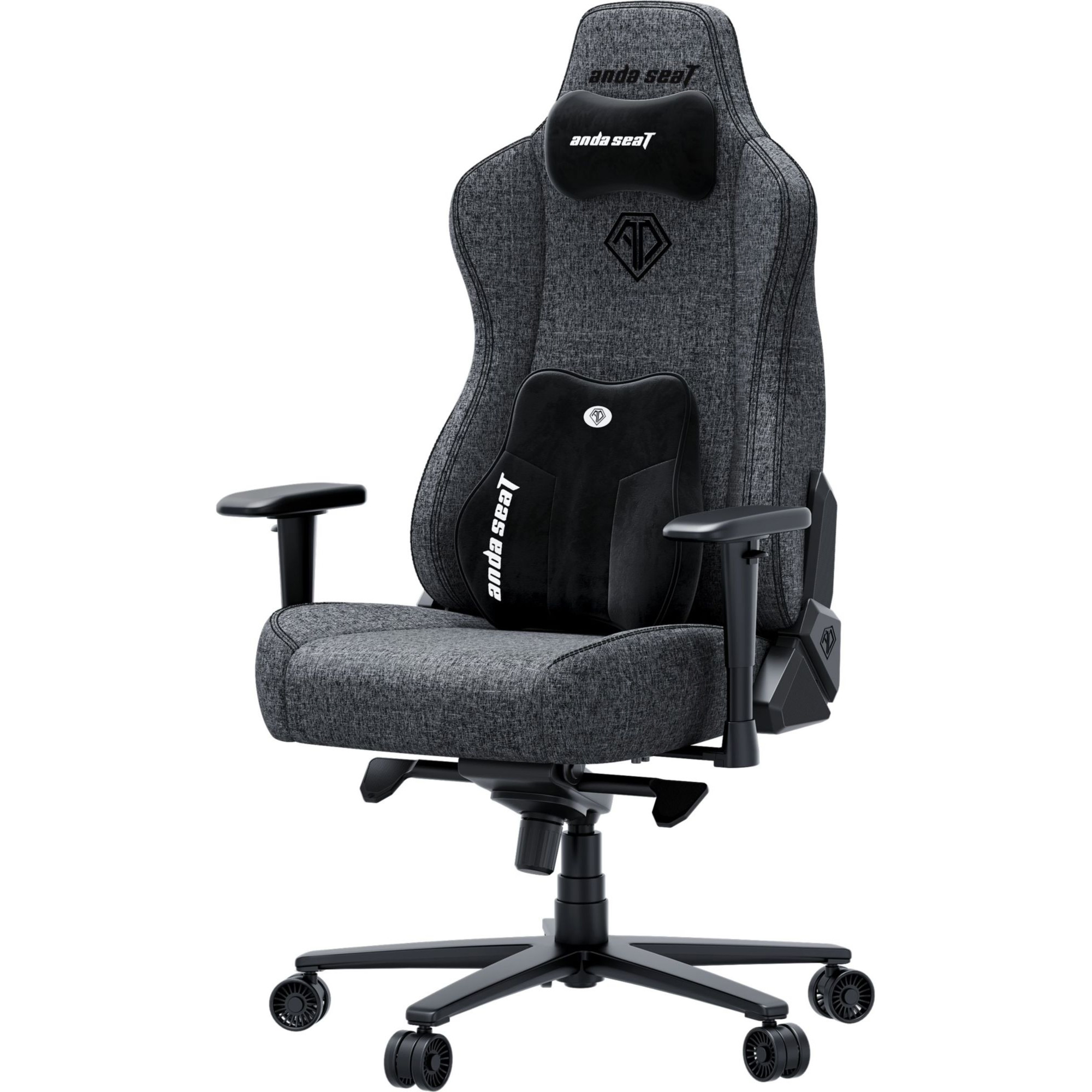 Кресло геймерское ANDA SEAT Novis Plus XL Dark Gray Fabric