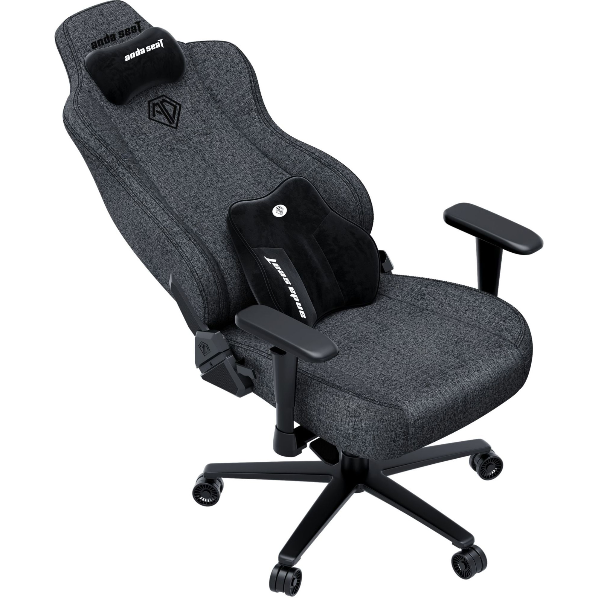 Кресло геймерское ANDA SEAT Novis Plus XL Dark Gray Fabric