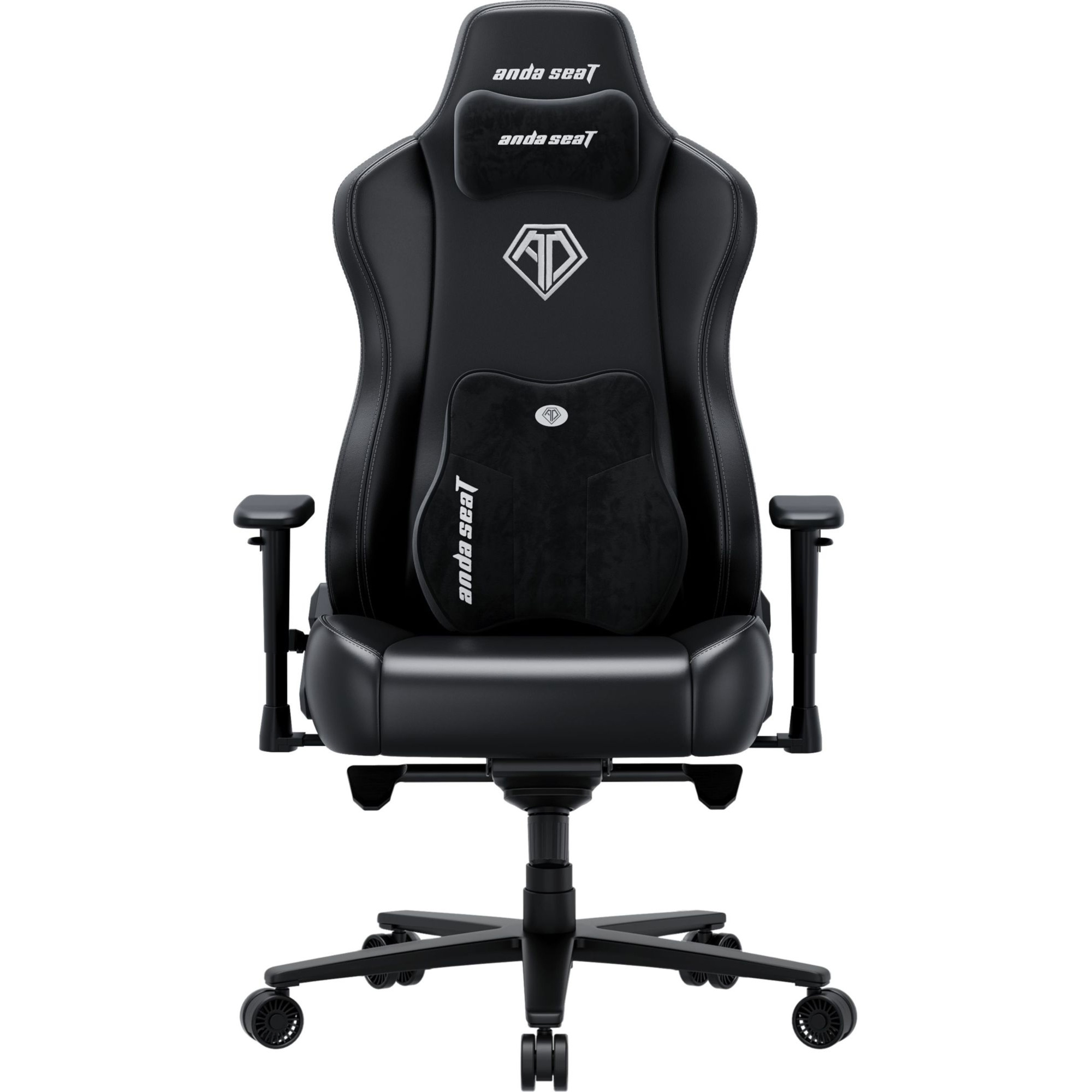 Крісло геймерське ANDA SEAT Novis Plus PVC XL Black