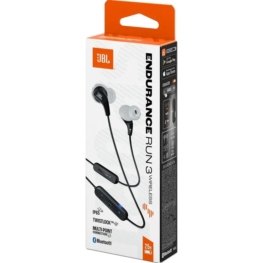 Наушники JBL Endurance Run 3 Wireless Black