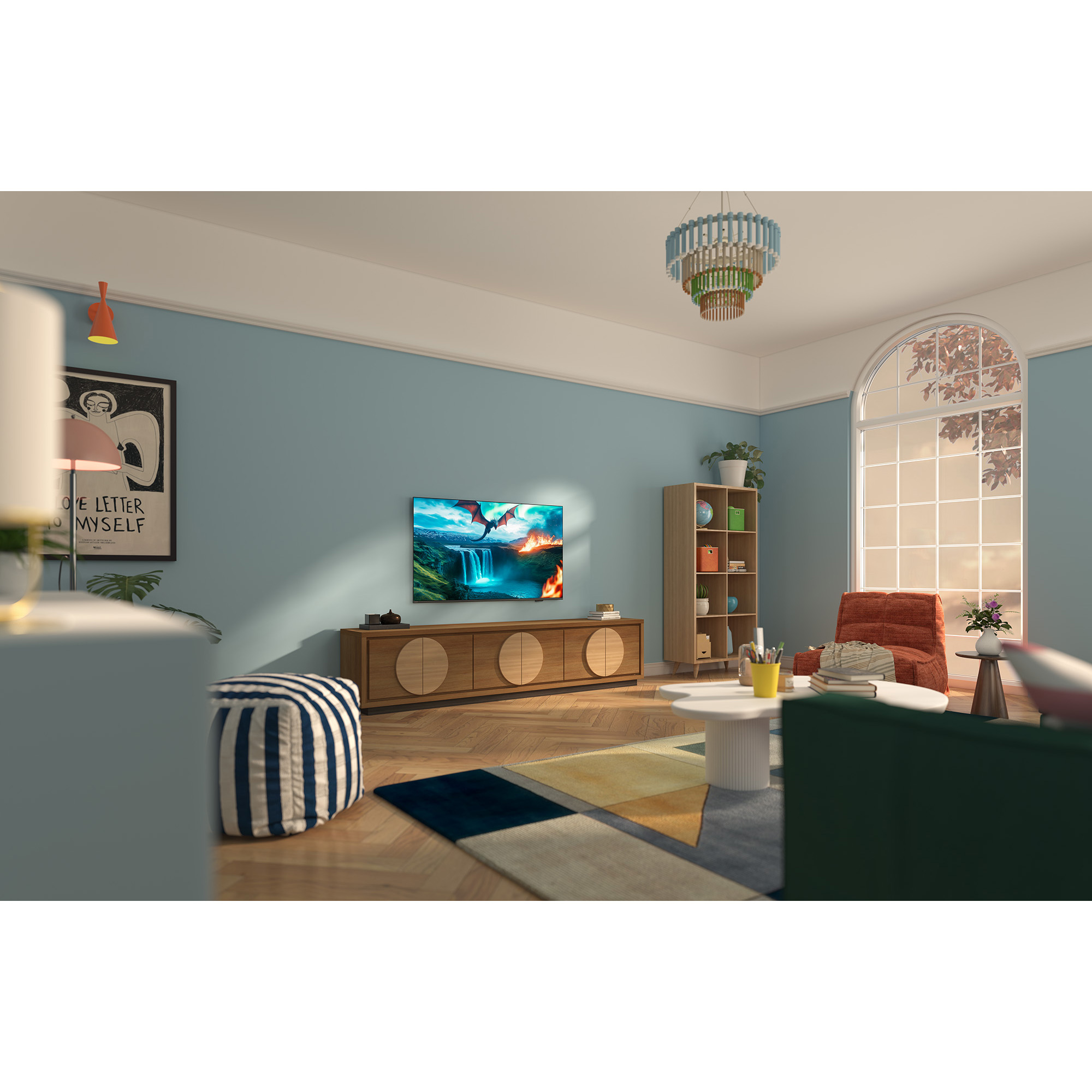 Телевизор PHILIPS 55" MiniLED 4K 55MLED820/12