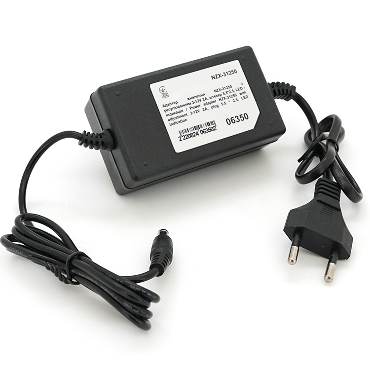 Адаптер питания с регулировкой напряжения VOLTRONIC NZX-31250-2